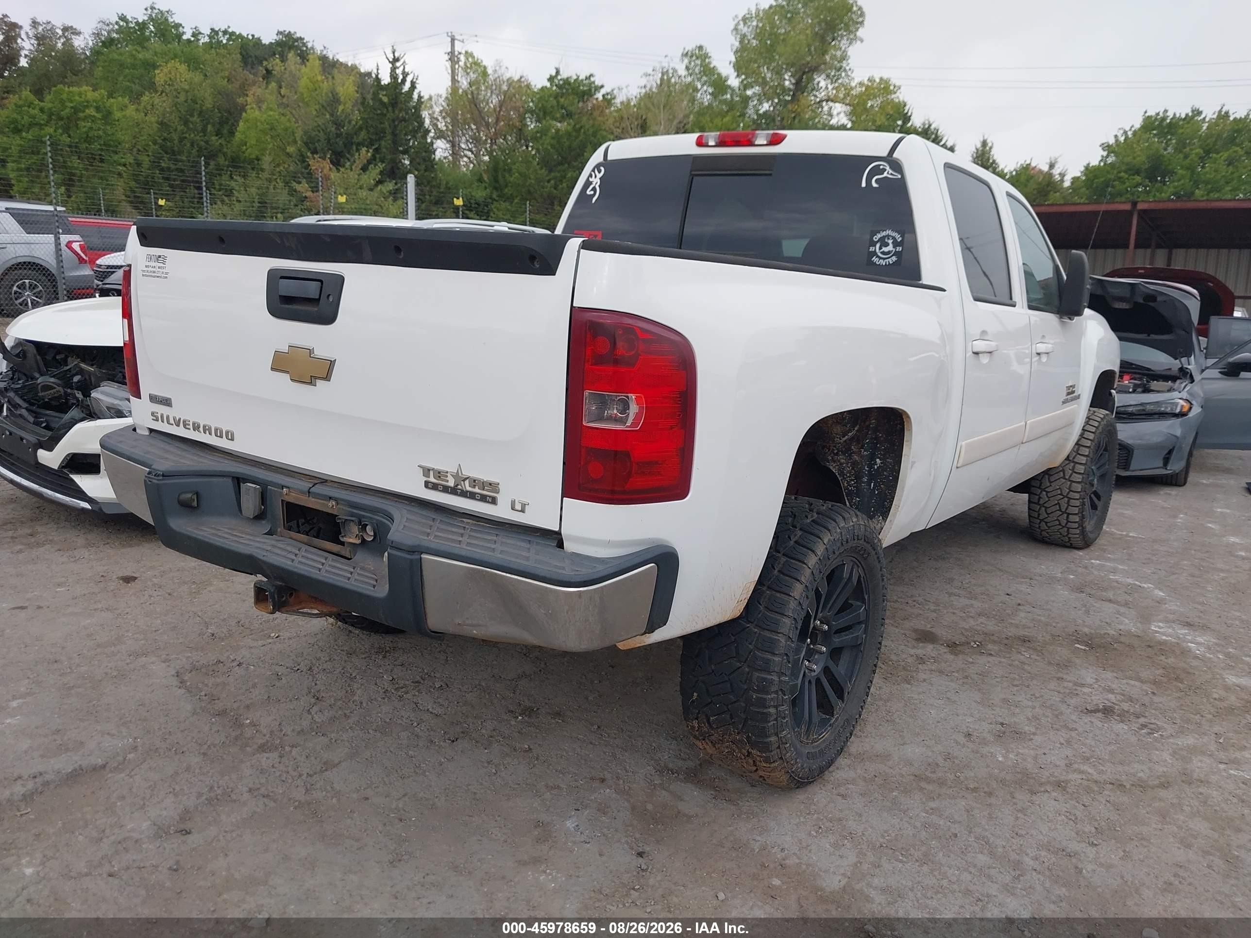 2008 Chevrolet Silverado 1500 Lt1 Белый vin: 3GCEC13028G122185