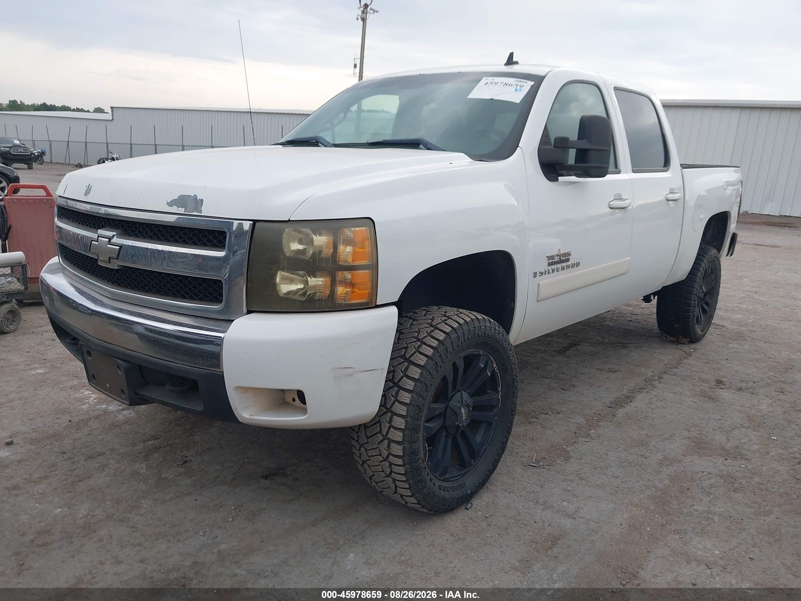 2008 Chevrolet Silverado 1500 Lt1 Белый vin: 3GCEC13028G122185