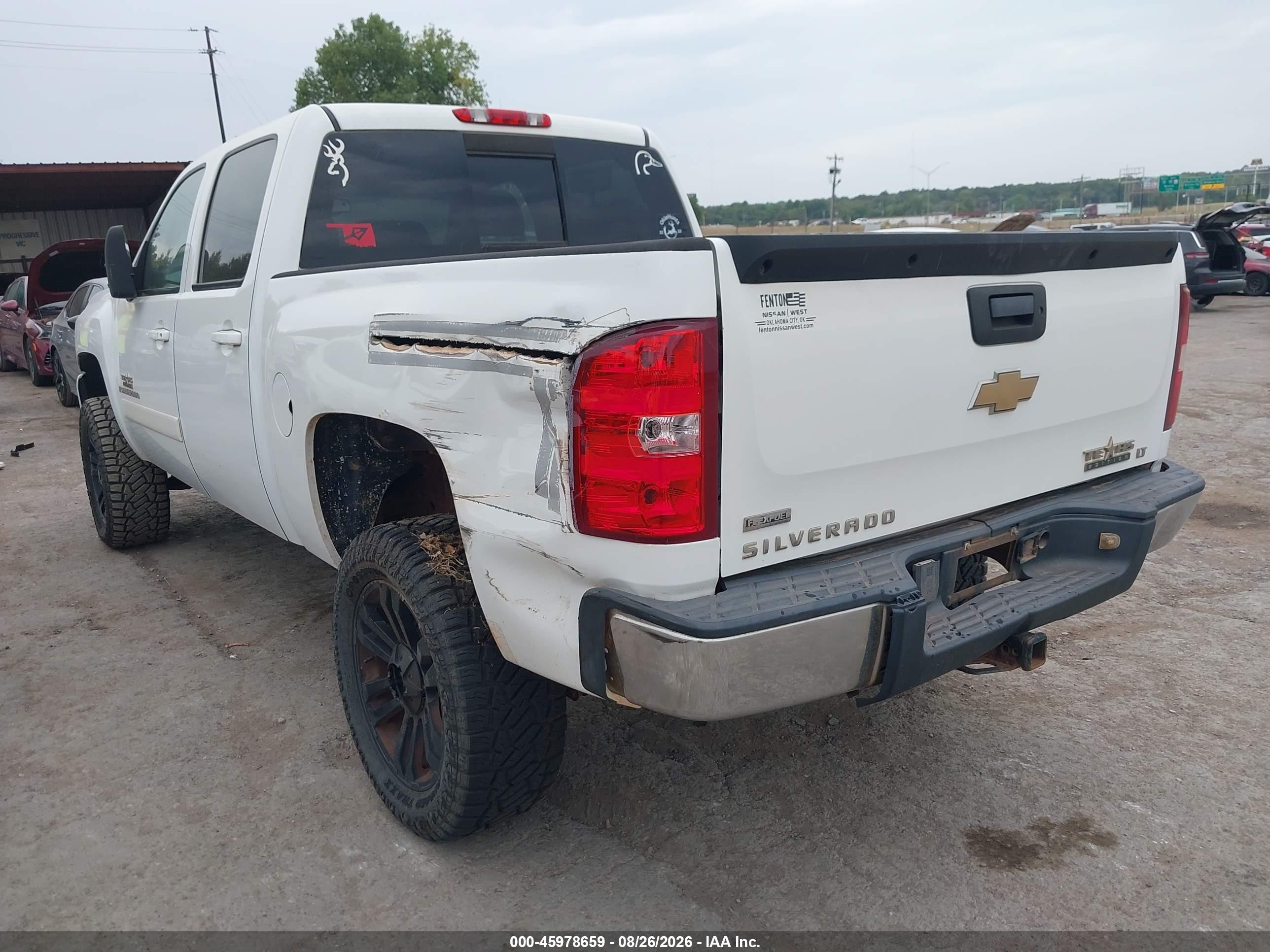 2008 Chevrolet Silverado 1500 Lt1 Белый vin: 3GCEC13028G122185