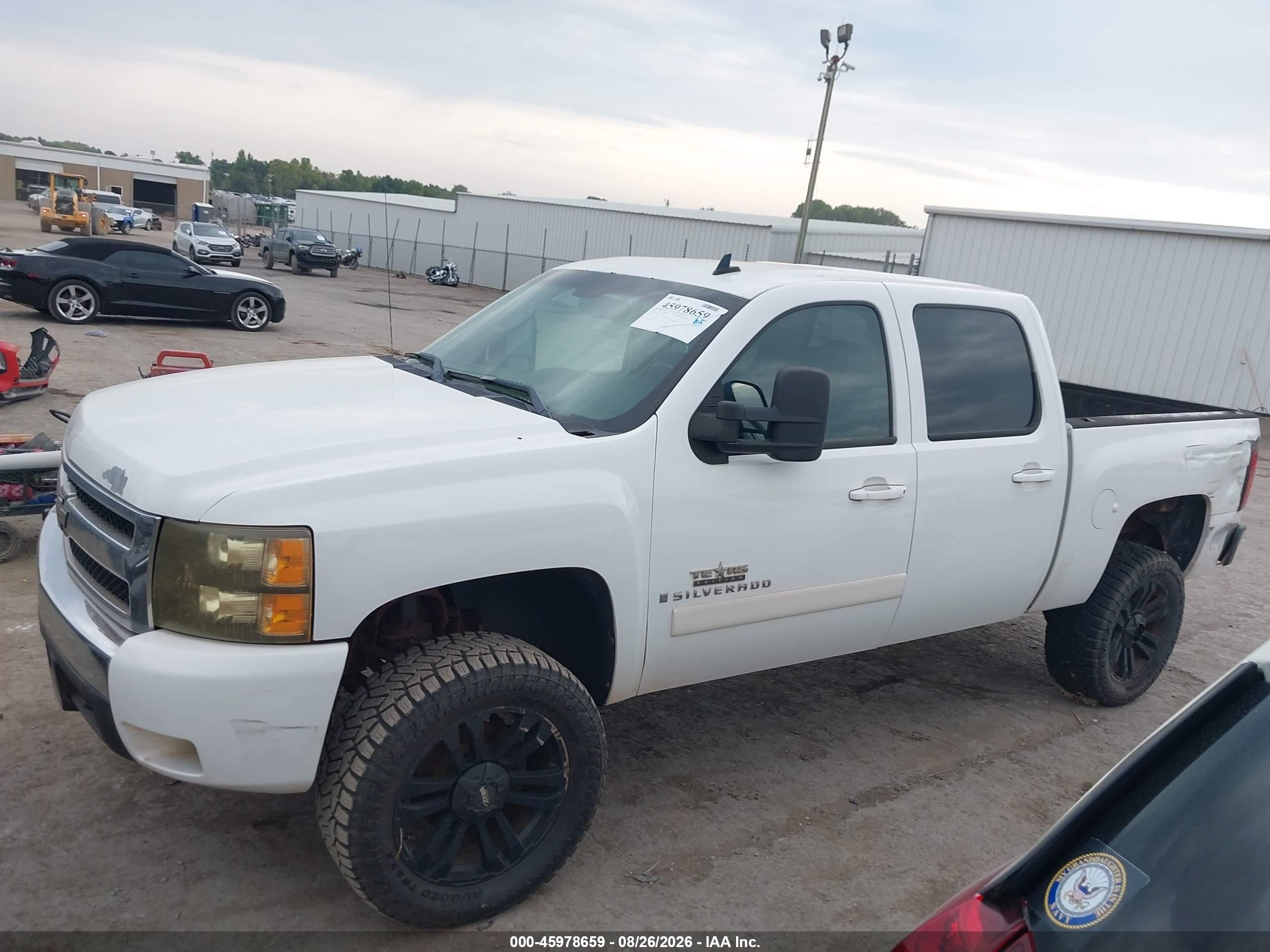2008 Chevrolet Silverado 1500 Lt1 Белый vin: 3GCEC13028G122185