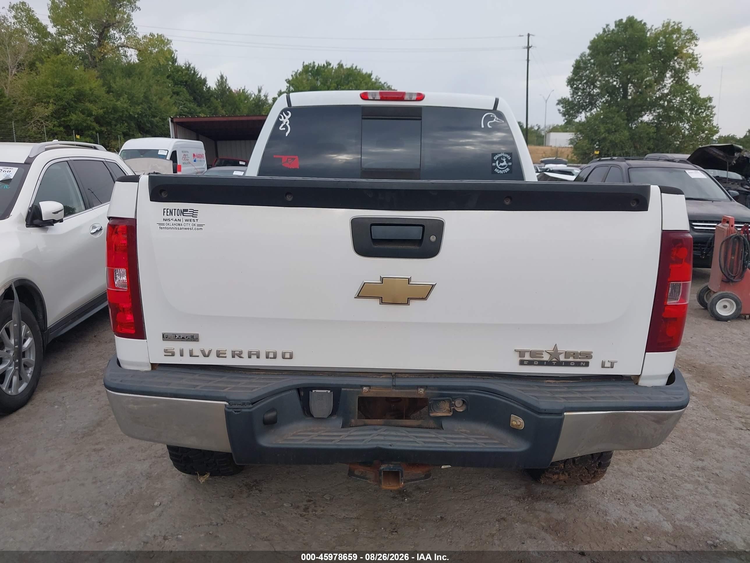 2008 Chevrolet Silverado 1500 Lt1 Белый vin: 3GCEC13028G122185