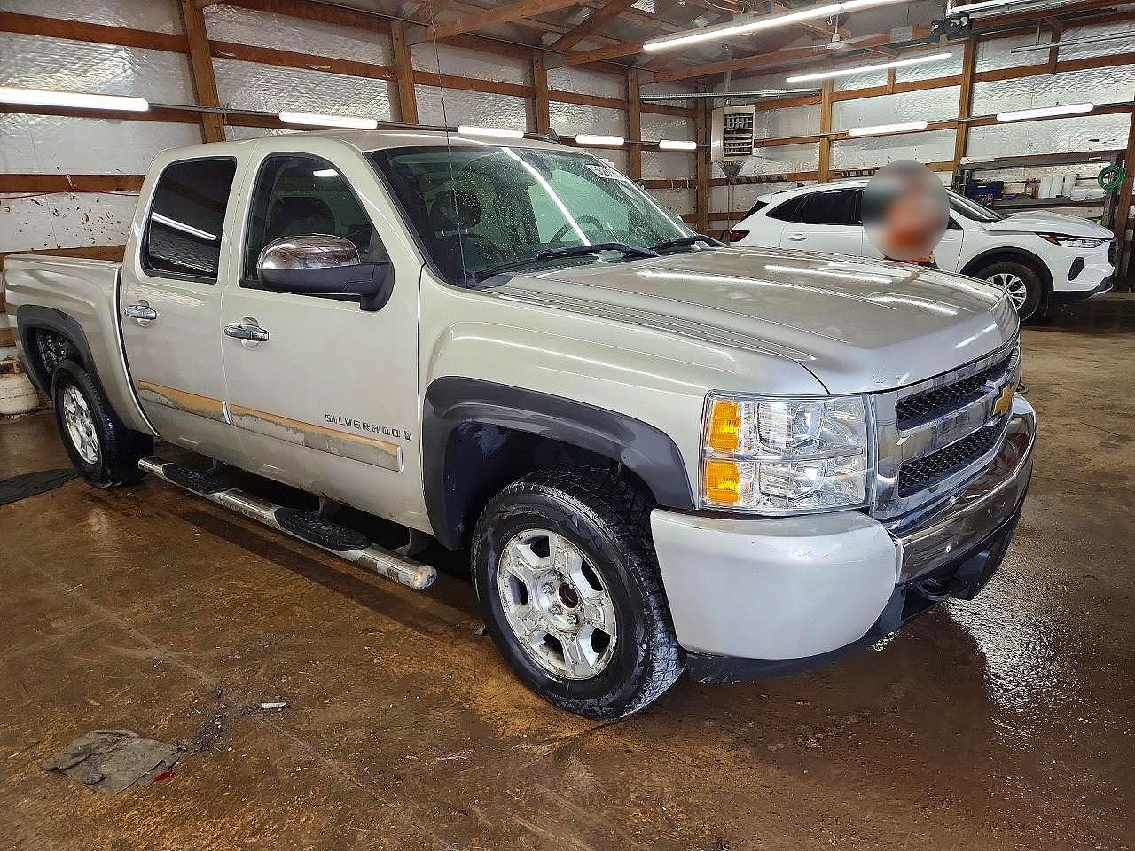 2008 Chevrolet Silverado C1500 Beige vin: 3GCEC13048G125797