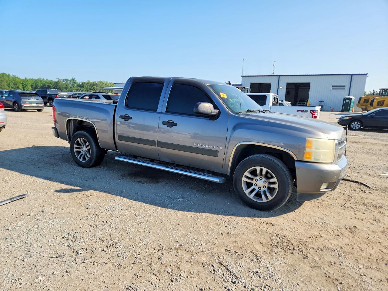 2008 Chevrolet Silverado C1500 Gray vin: 3GCEC13078G299721