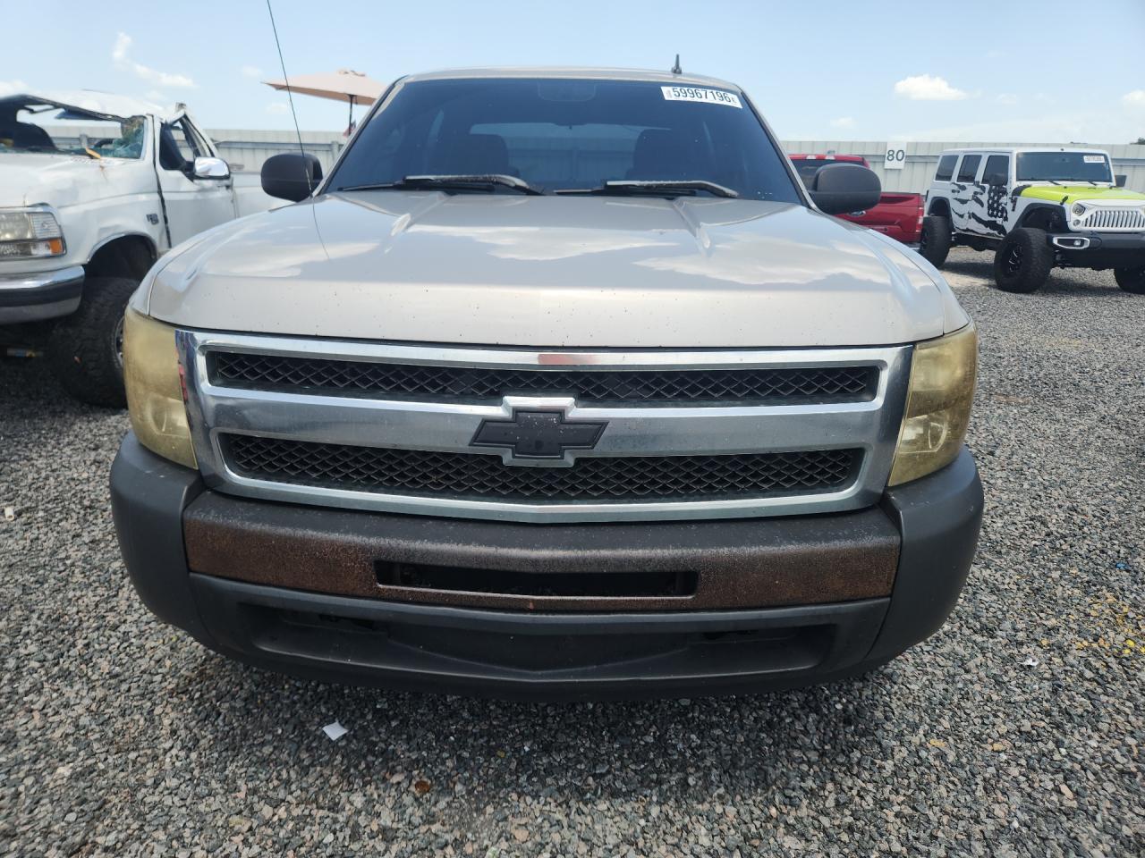 2009 Chevrolet Silverado C1500 Beige vin: 3GCEC13079G248088