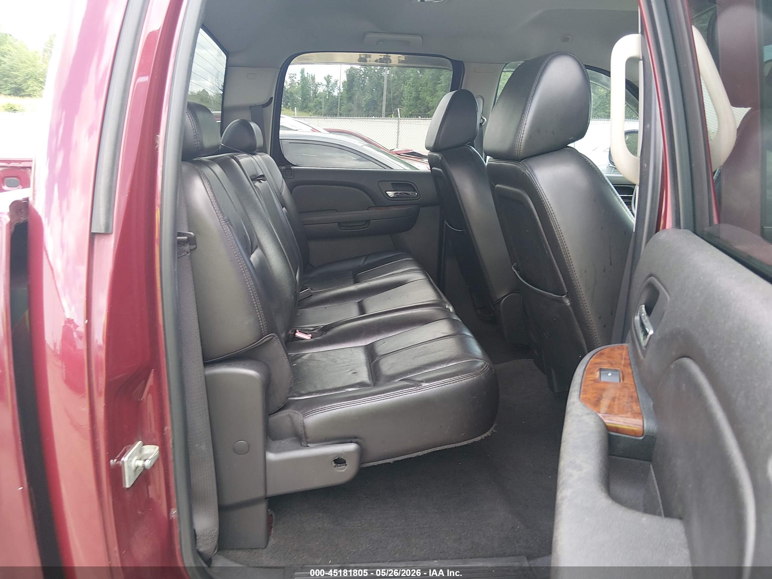 2007 Chevrolet Silverado 1500 Ltz Red vin: 3GCEC13097G522288