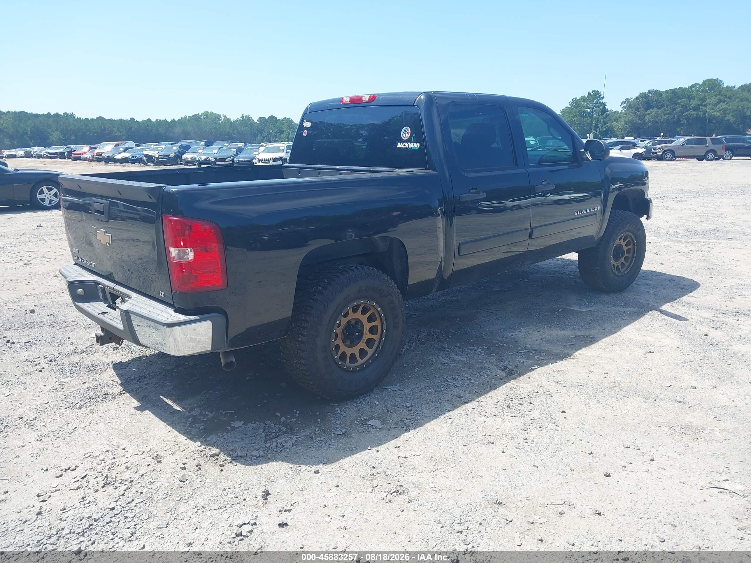 2008 Chevrolet Silverado 1500 Lt1 Black vin: 3GCEC13098G191228
