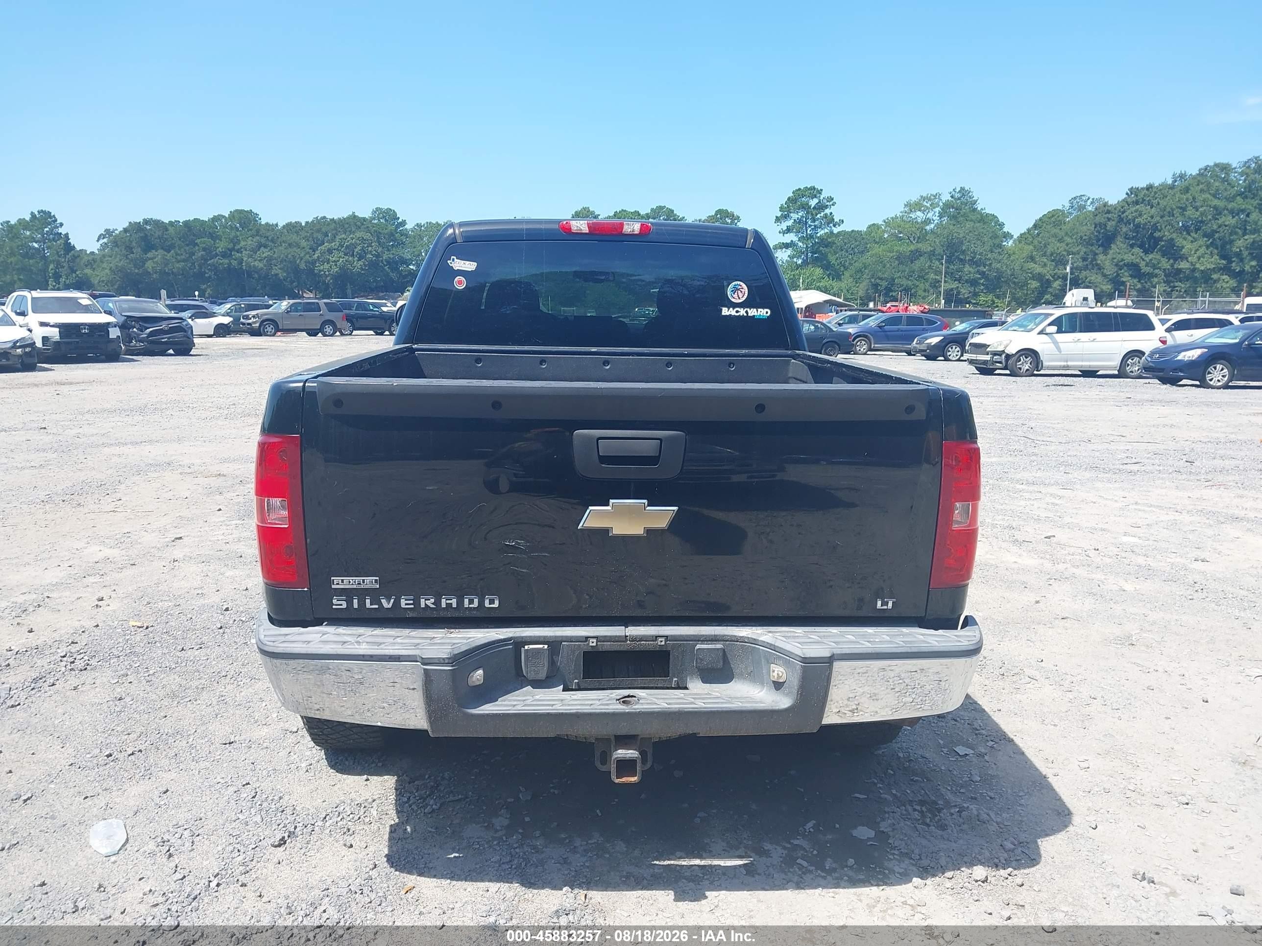 2008 Chevrolet Silverado 1500 Lt1 Black vin: 3GCEC13098G191228