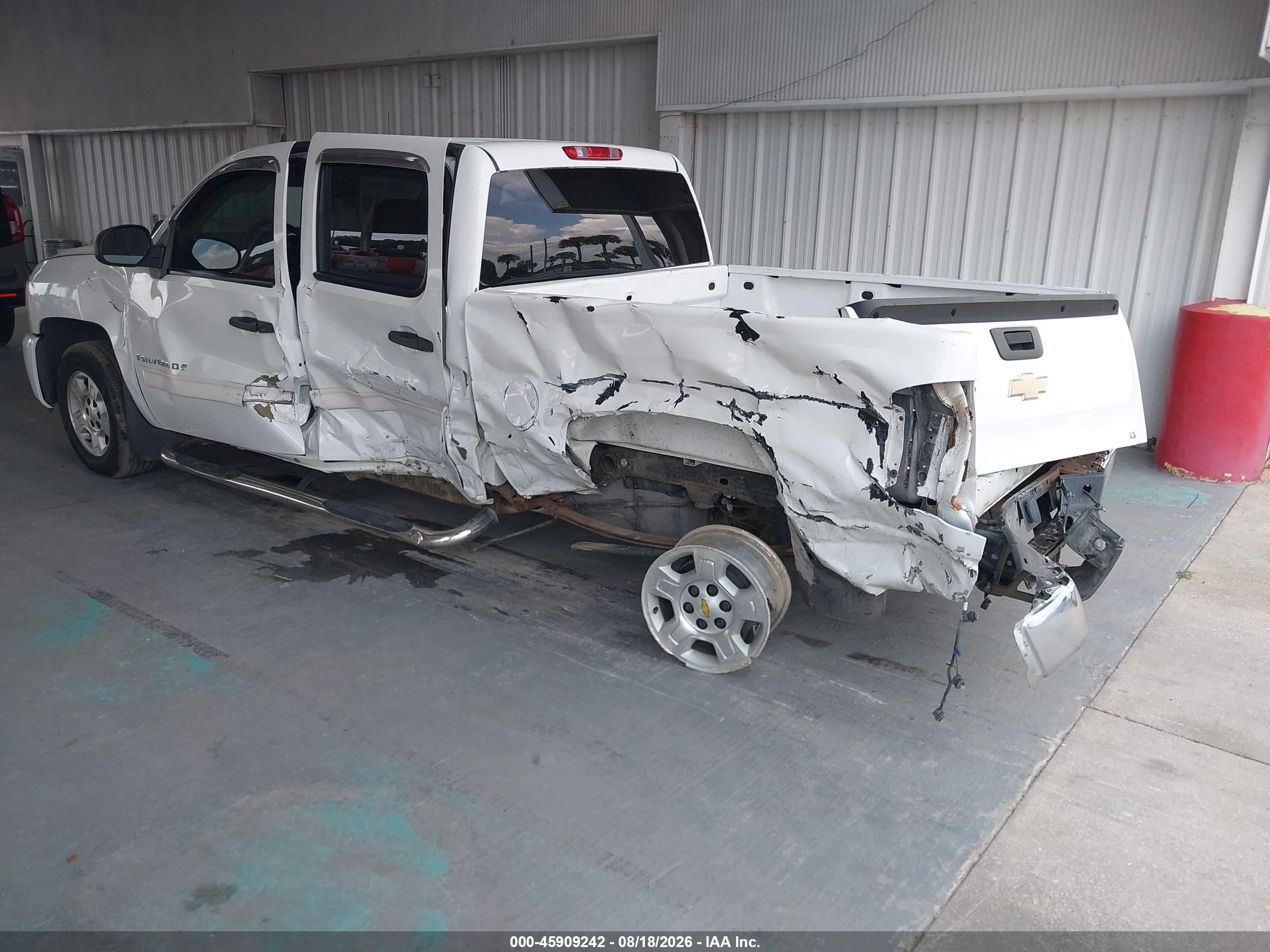 2009 Chevrolet Silverado 1500 Xtra Fuel Economy Белый vin: 3GCEC13359G204570