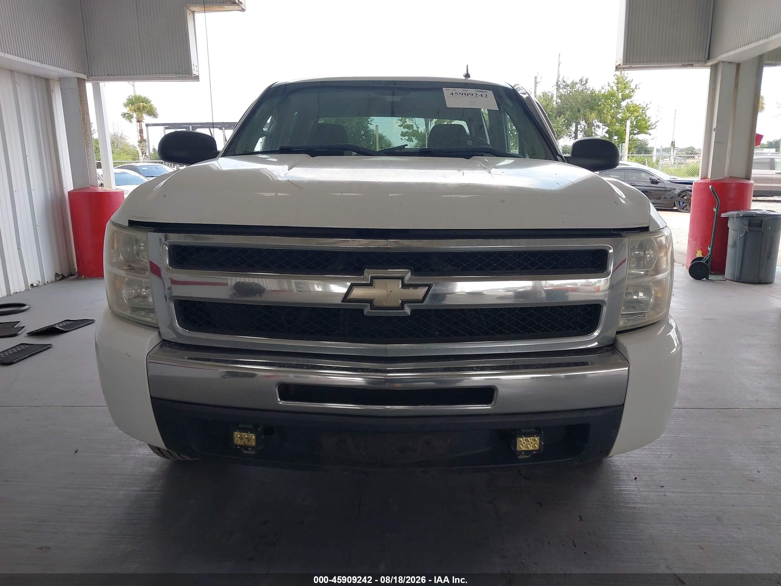2009 Chevrolet Silverado 1500 Xtra Fuel Economy Белый vin: 3GCEC13359G204570