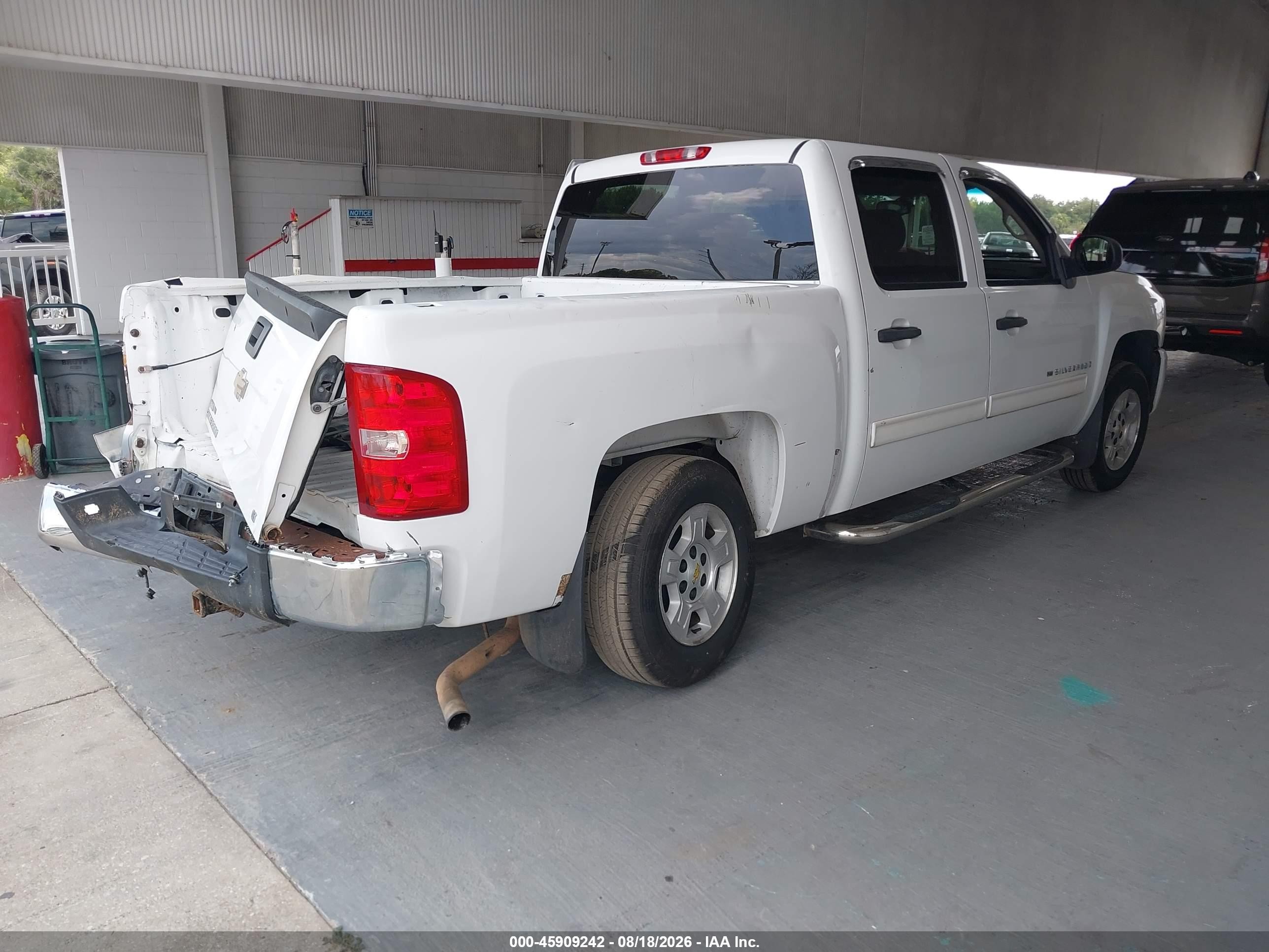 2009 Chevrolet Silverado 1500 Xtra Fuel Economy Белый vin: 3GCEC13359G204570