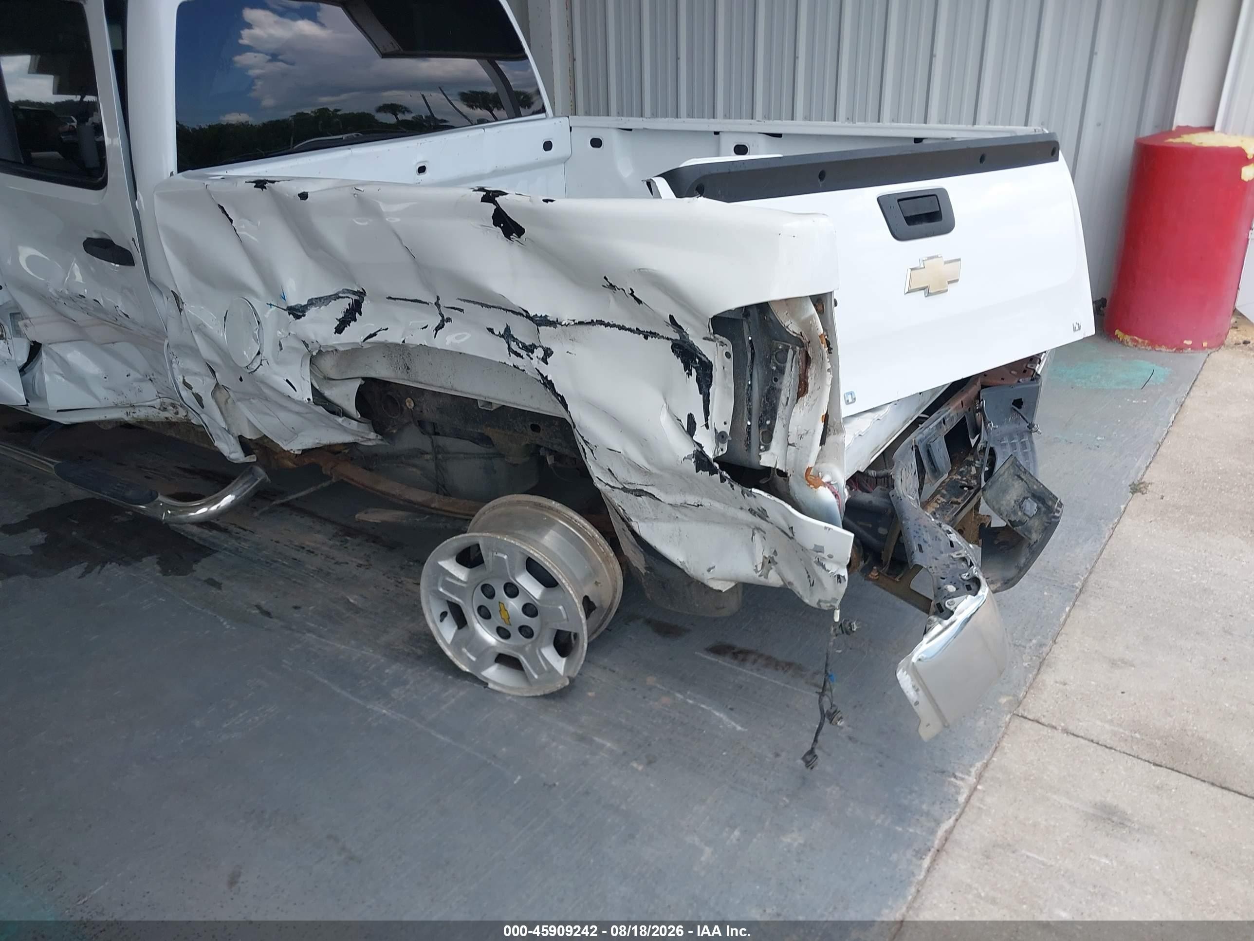 2009 Chevrolet Silverado 1500 Xtra Fuel Economy Белый vin: 3GCEC13359G204570