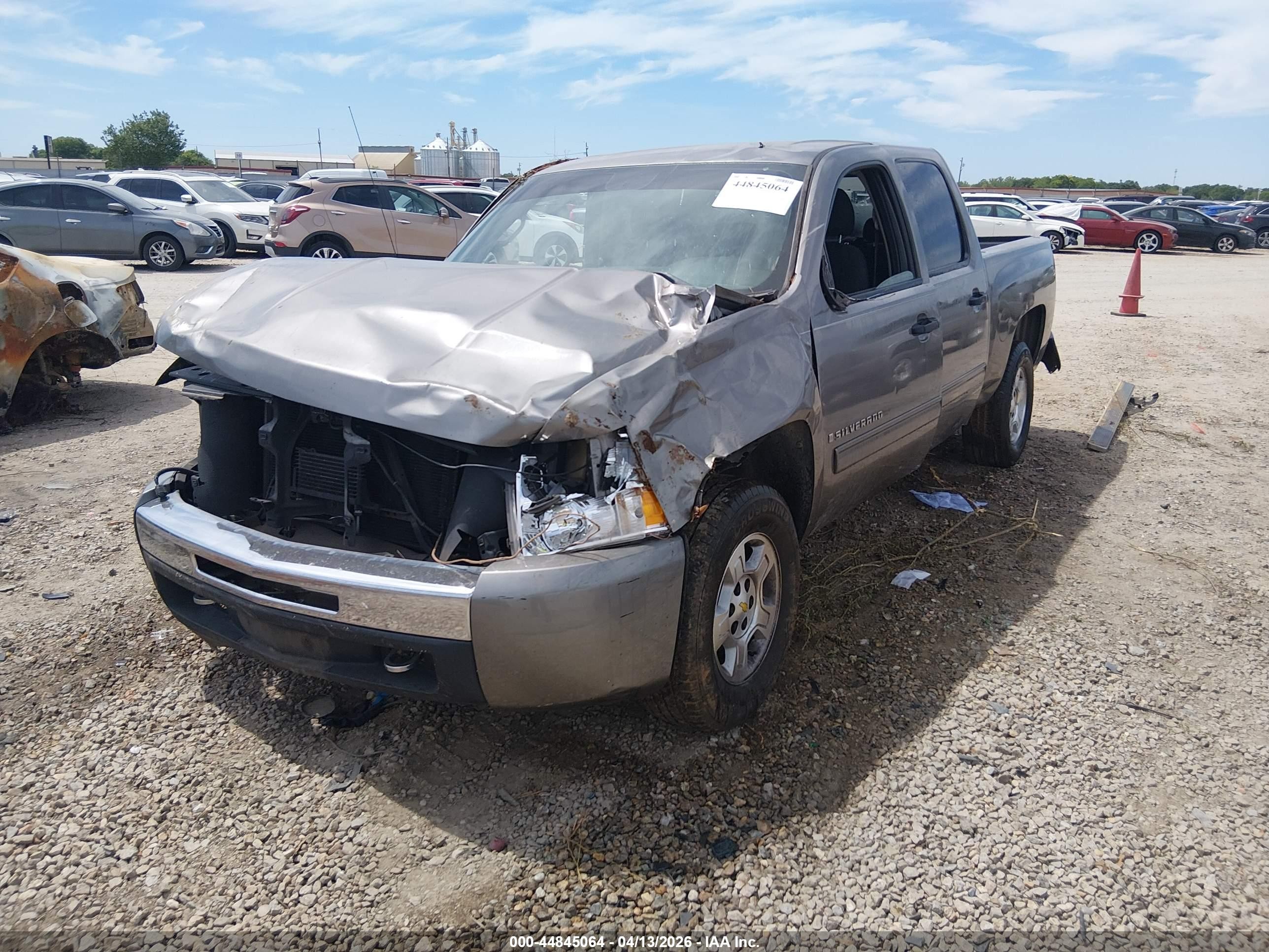 2009 Chevrolet Silverado 1500 Xtra Fuel Economy Серебряный vin: 3GCEC133X9G211885