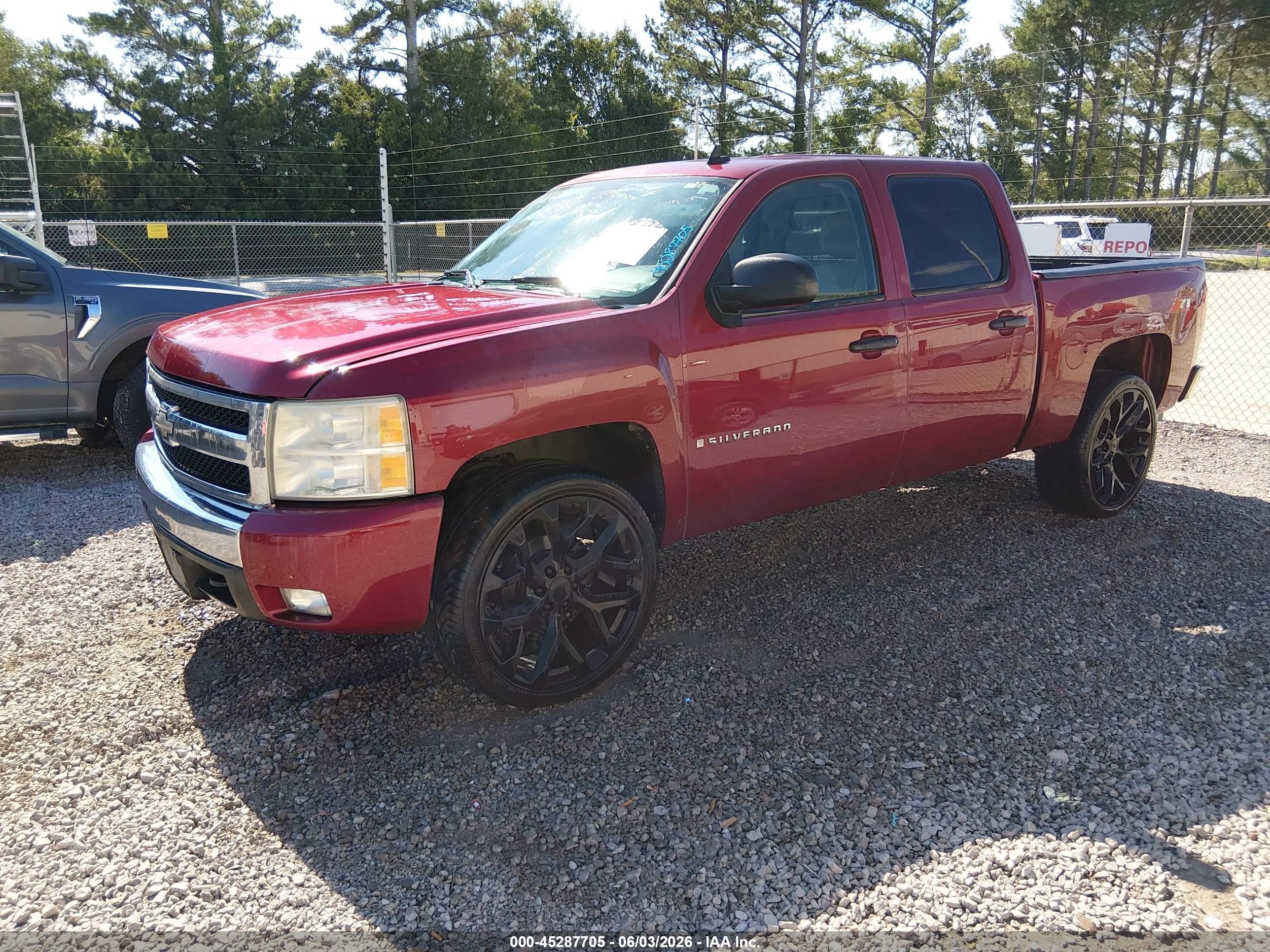 2007 Chevrolet Silverado 1500 Lt1 Red vin: 3GCEC13C07G522948