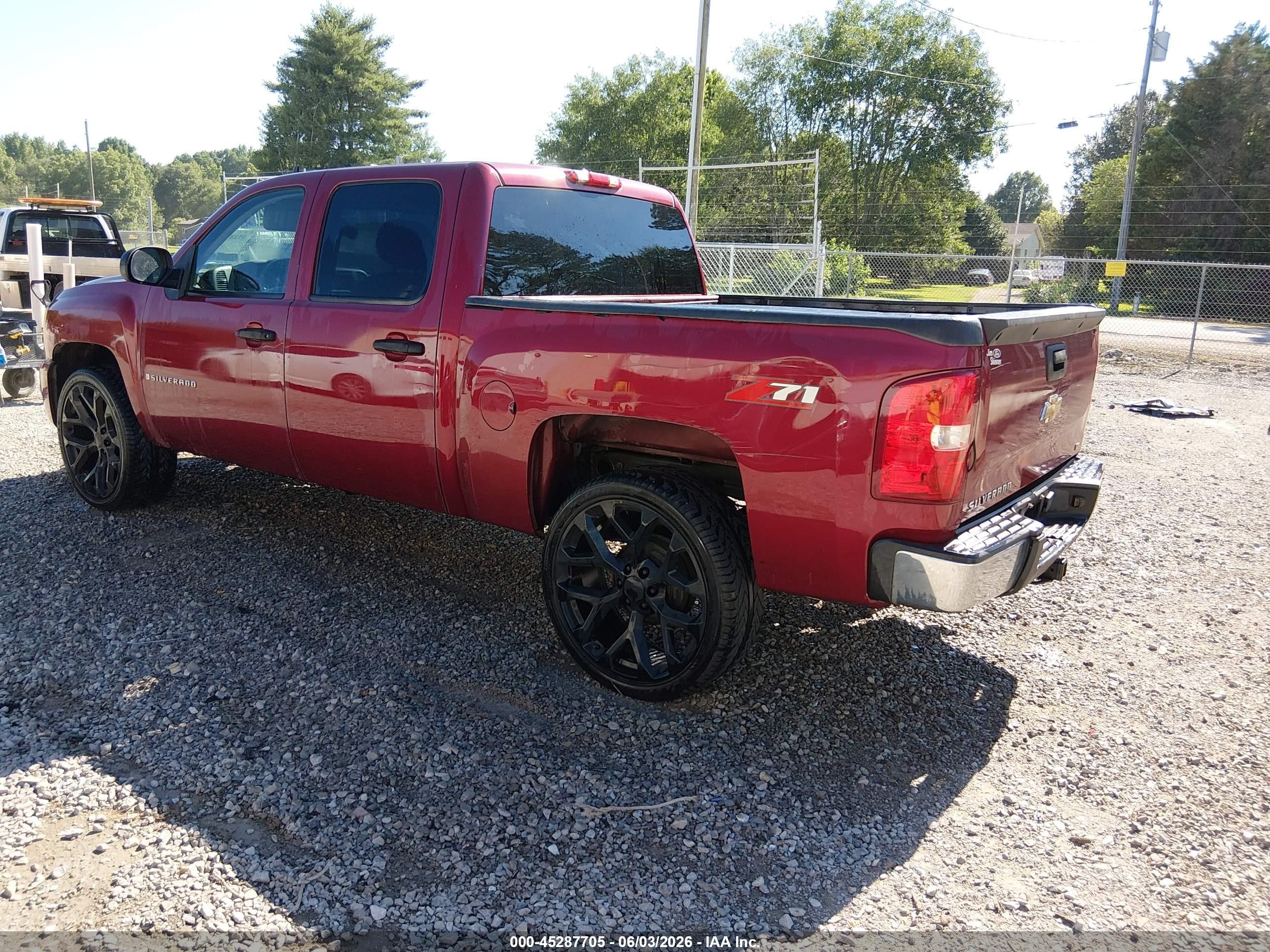 2007 Chevrolet Silverado 1500 Lt1 Red vin: 3GCEC13C07G522948