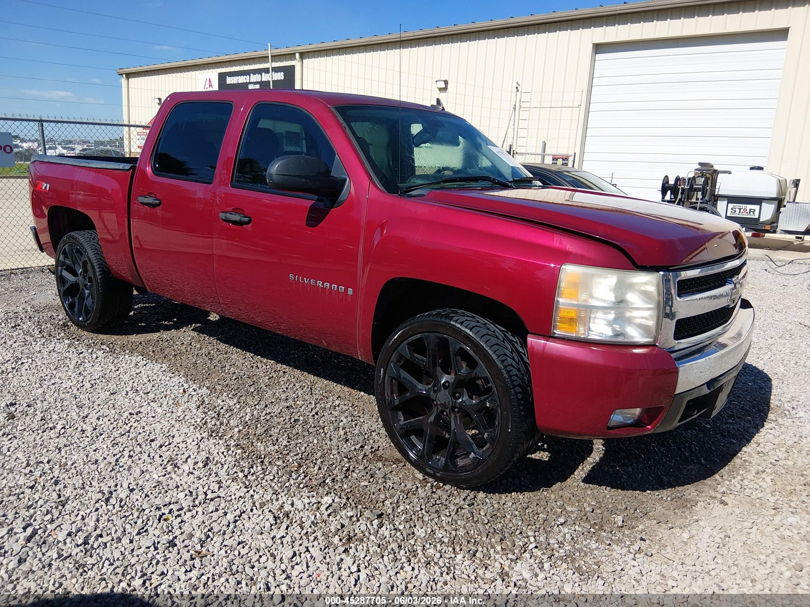 2007 Chevrolet Silverado 1500 Lt1 Red vin: 3GCEC13C07G522948