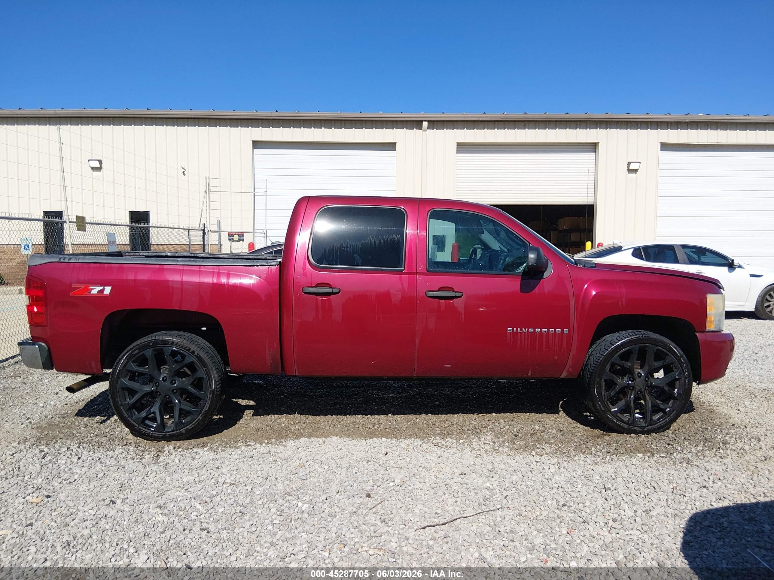 2007 Chevrolet Silverado 1500 Lt1 Red vin: 3GCEC13C07G522948
