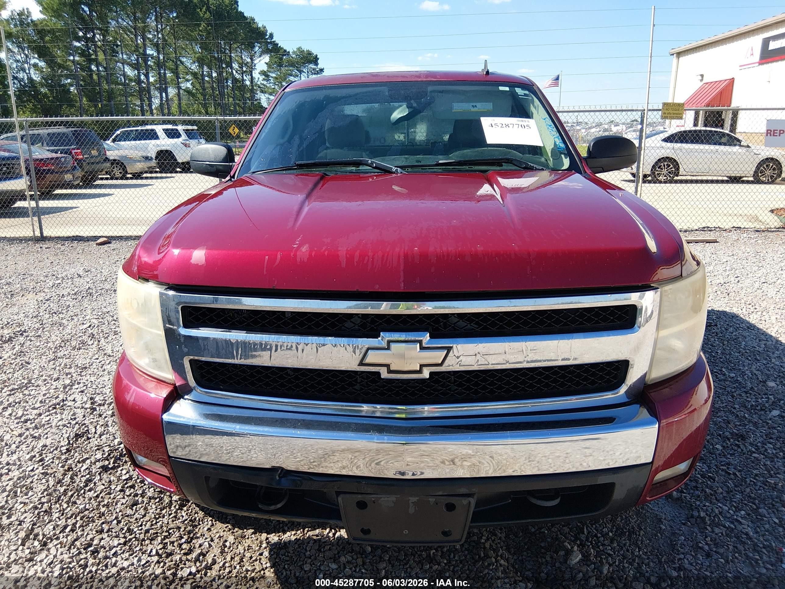 2007 Chevrolet Silverado 1500 Lt1 Red vin: 3GCEC13C07G522948