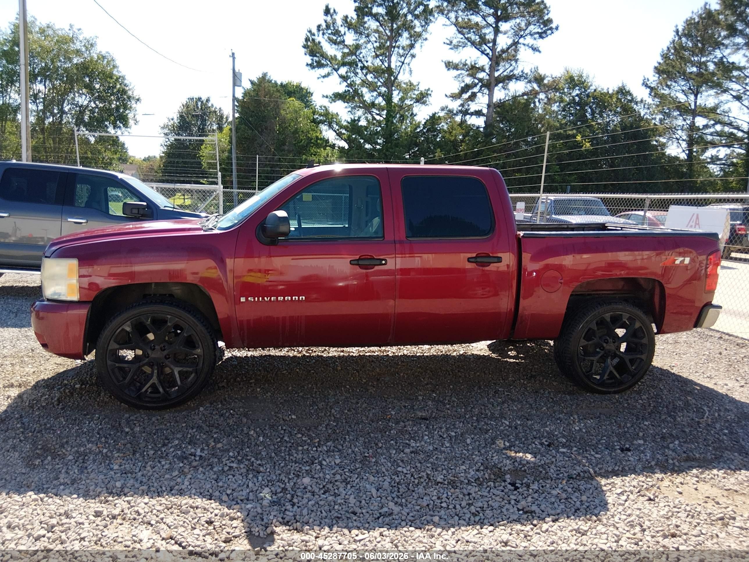 2007 Chevrolet Silverado 1500 Lt1 Red vin: 3GCEC13C07G522948