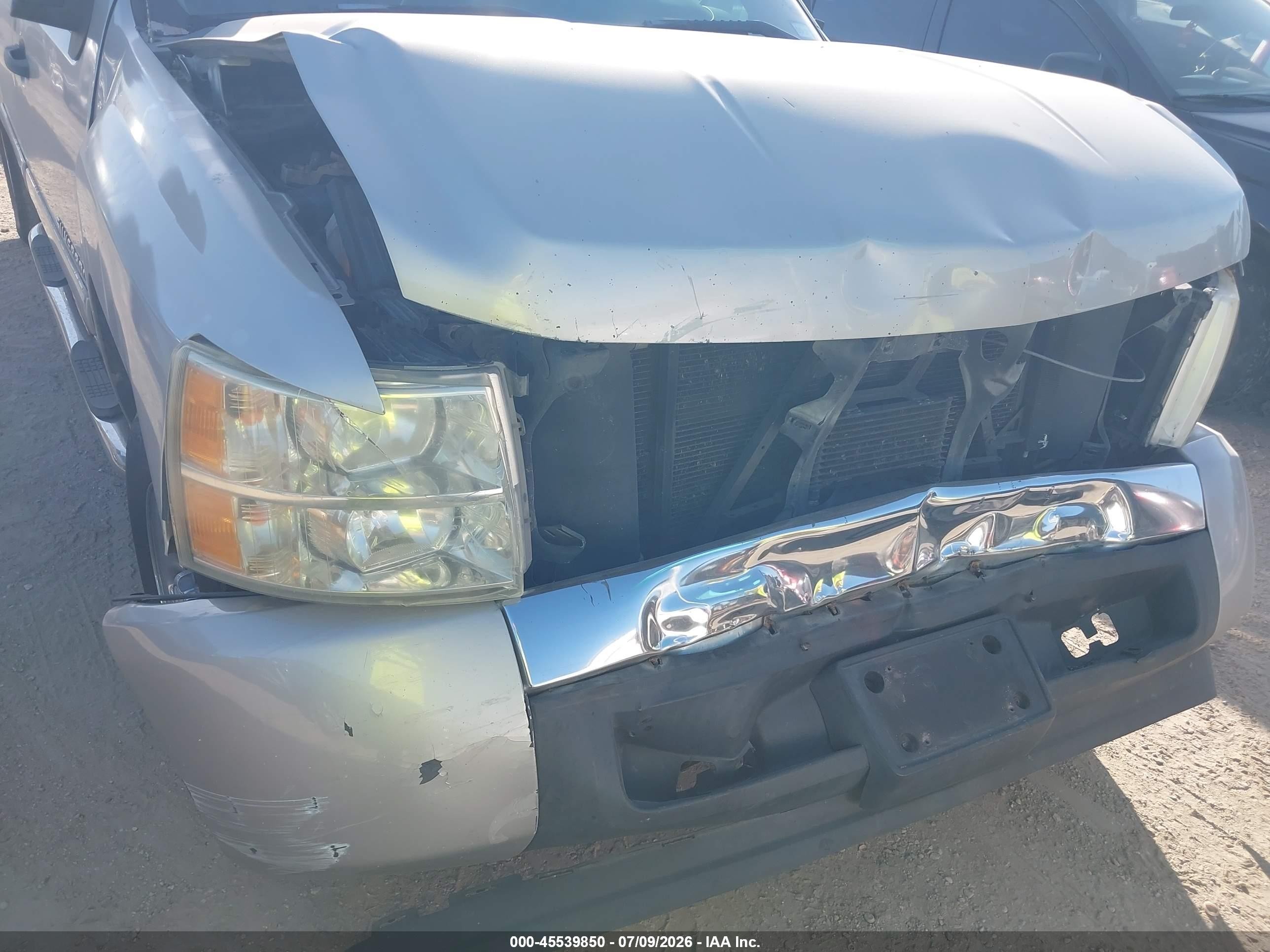 2008 Chevrolet Silverado 1500 Ls Silver vin: 3GCEC13C18G287459