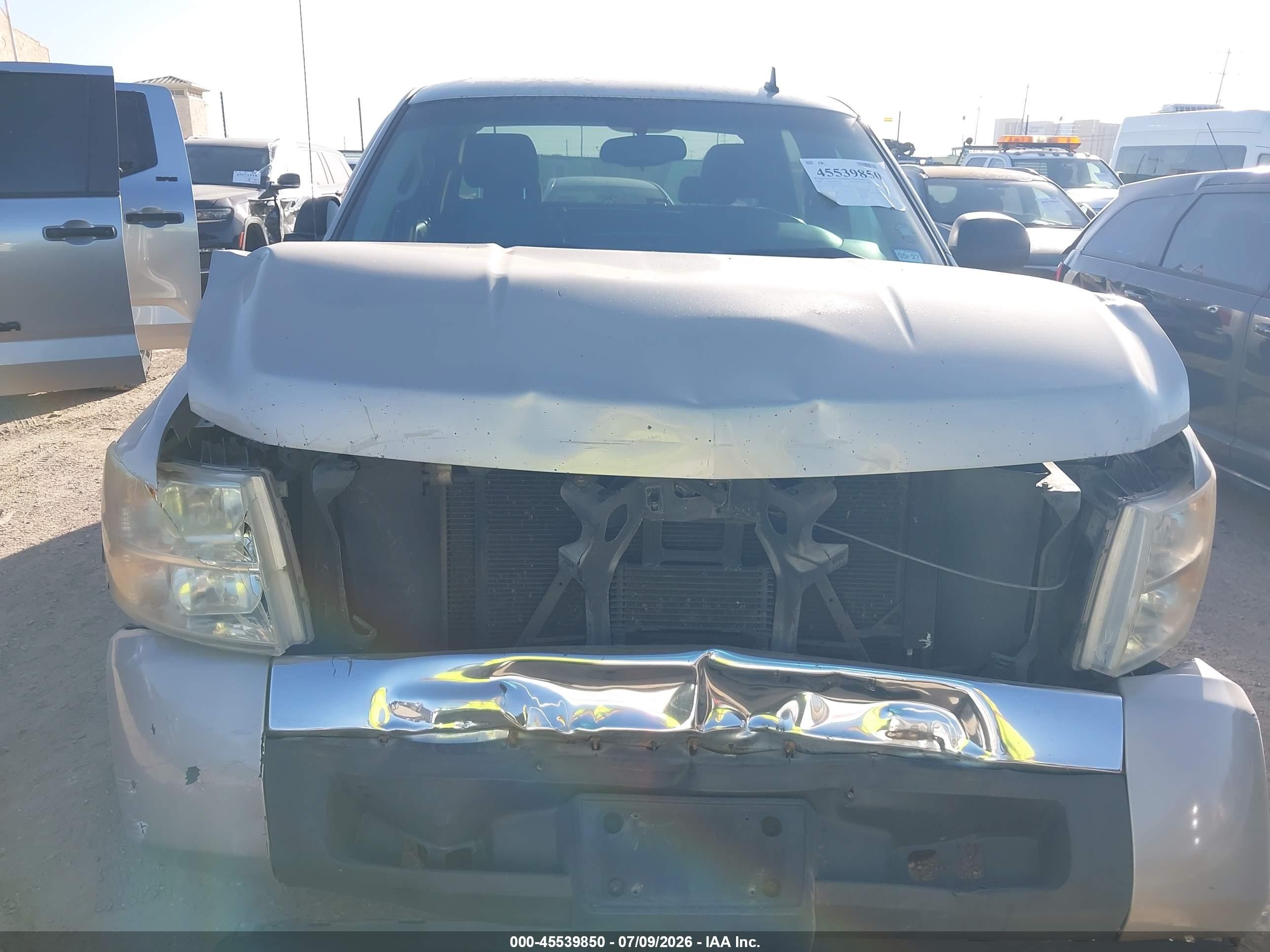 2008 Chevrolet Silverado 1500 Ls Silver vin: 3GCEC13C18G287459