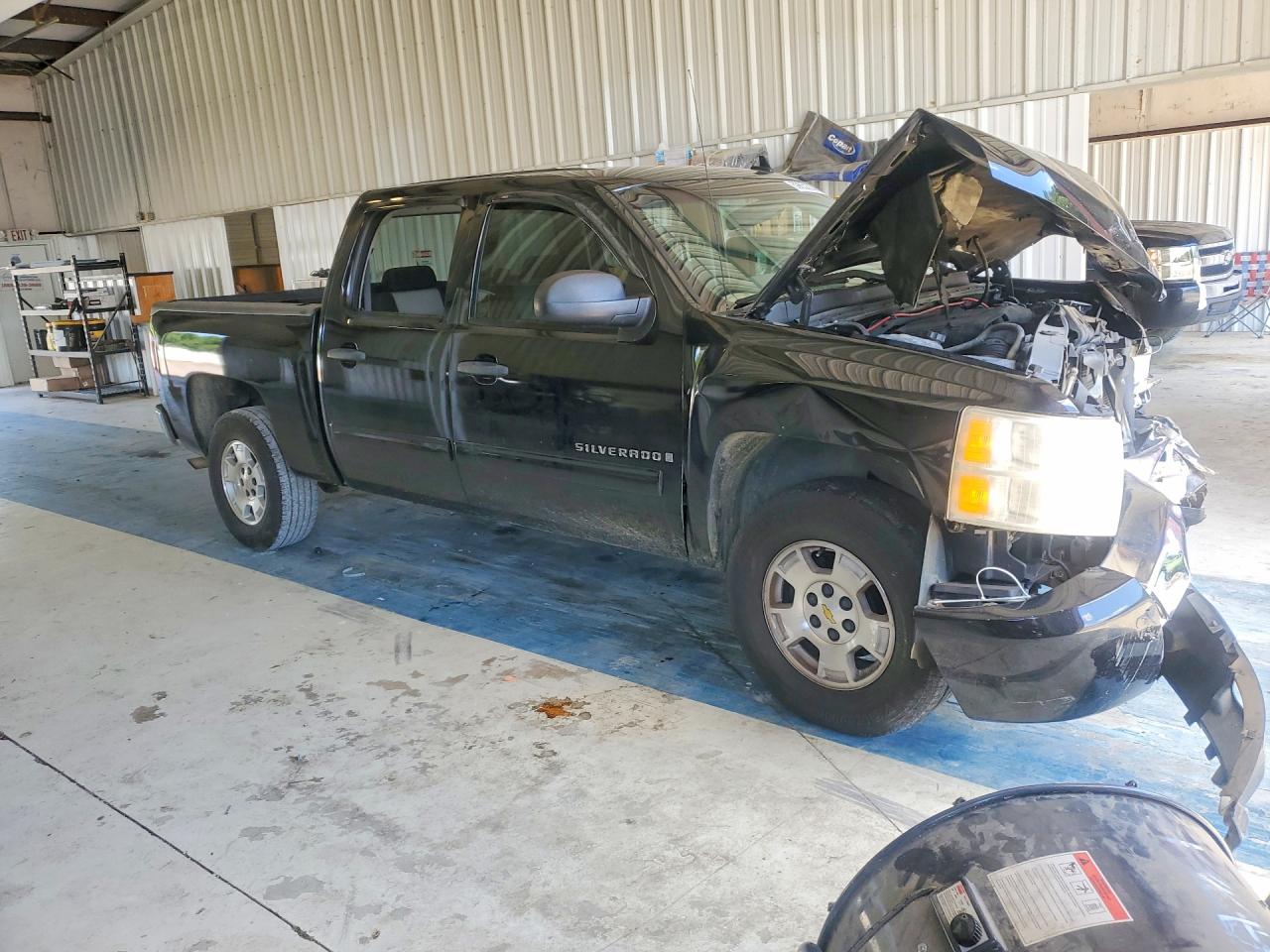 2009 Chevrolet Silverado Black vin: 3GCEC13C19G160065