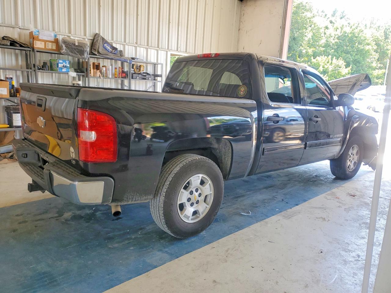 2009 Chevrolet Silverado Black vin: 3GCEC13C19G160065