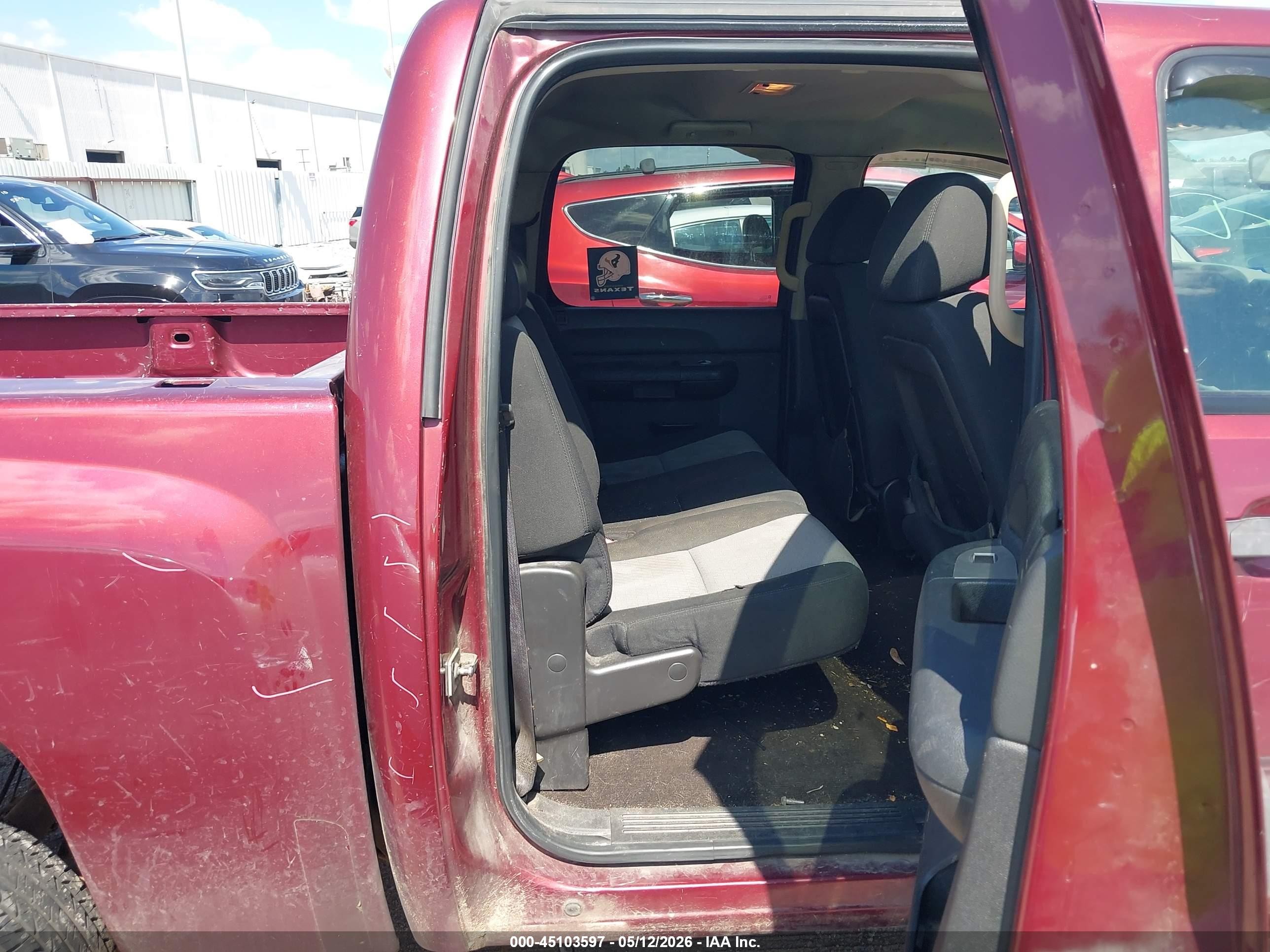 2009 Chevrolet Silverado 1500 Ls Красный vin: 3GCEC13C19G179859