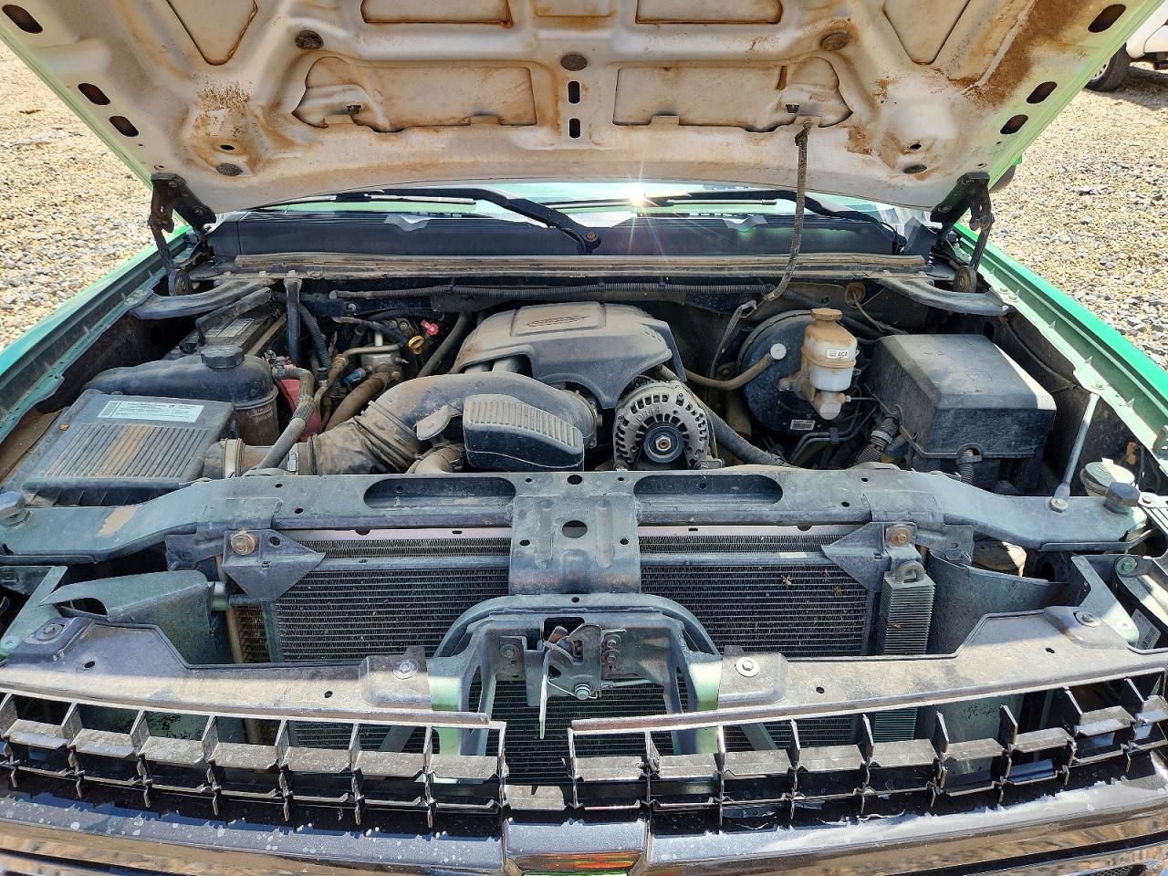 2008 Chevrolet Silverado C1500 Green vin: 3GCEC13C28G116784