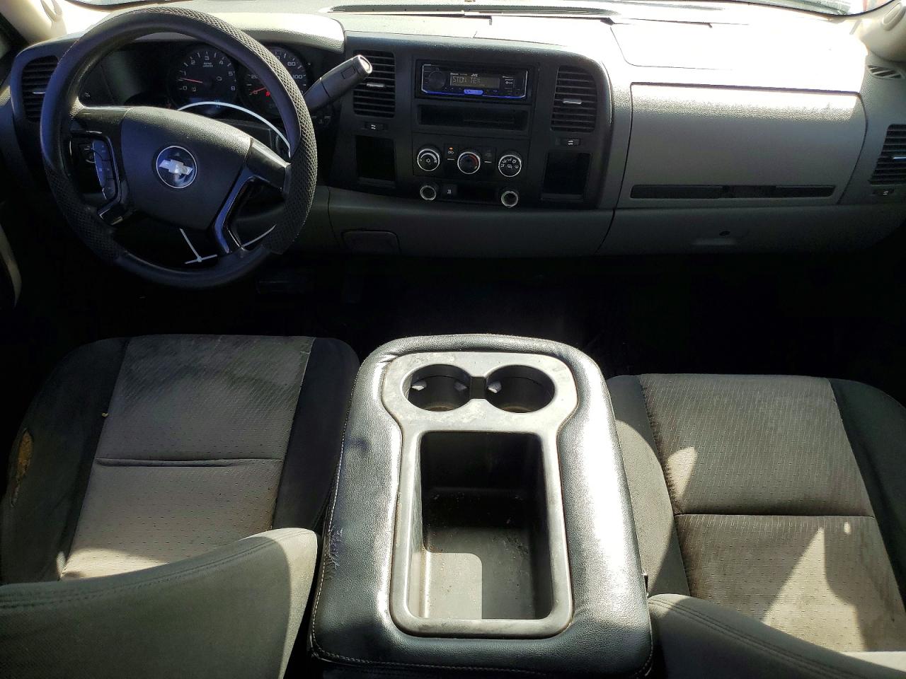 2008 Chevrolet Silverado C1500 White vin: 3GCEC13C28G230316