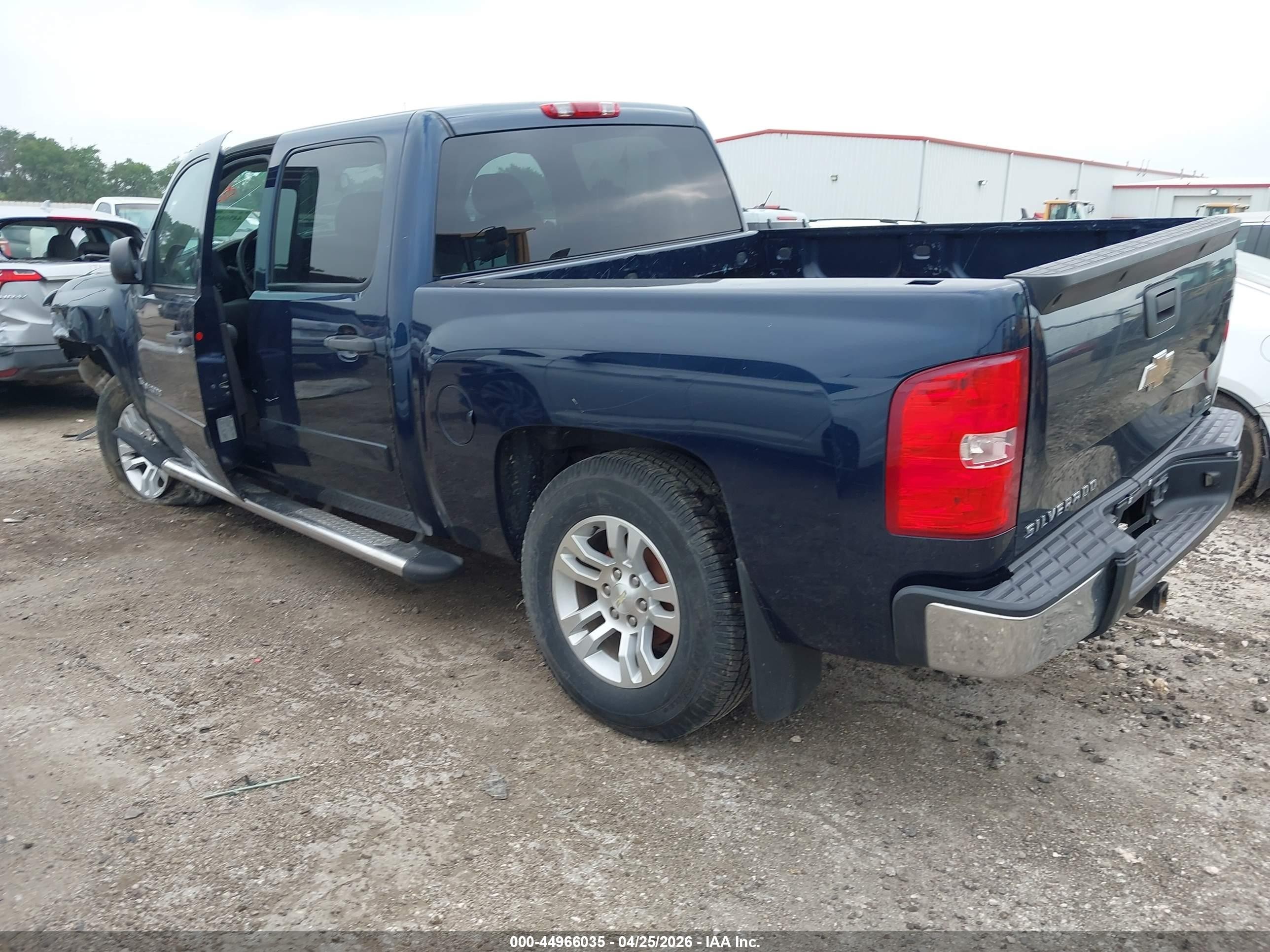2008 Chevrolet Silverado 1500 Ls Blue vin: 3GCEC13C28G245088