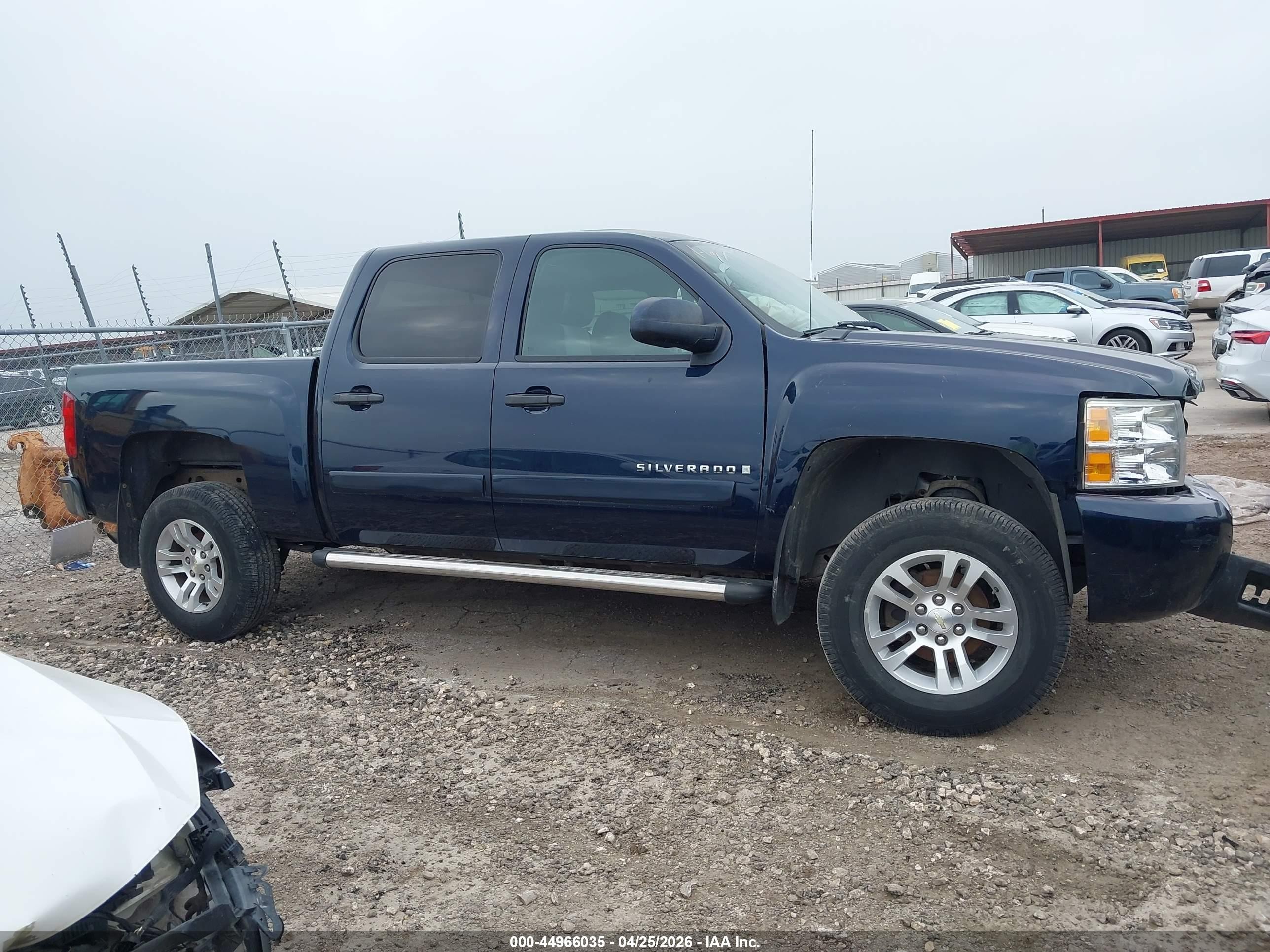 2008 Chevrolet Silverado 1500 Ls Blue vin: 3GCEC13C28G245088