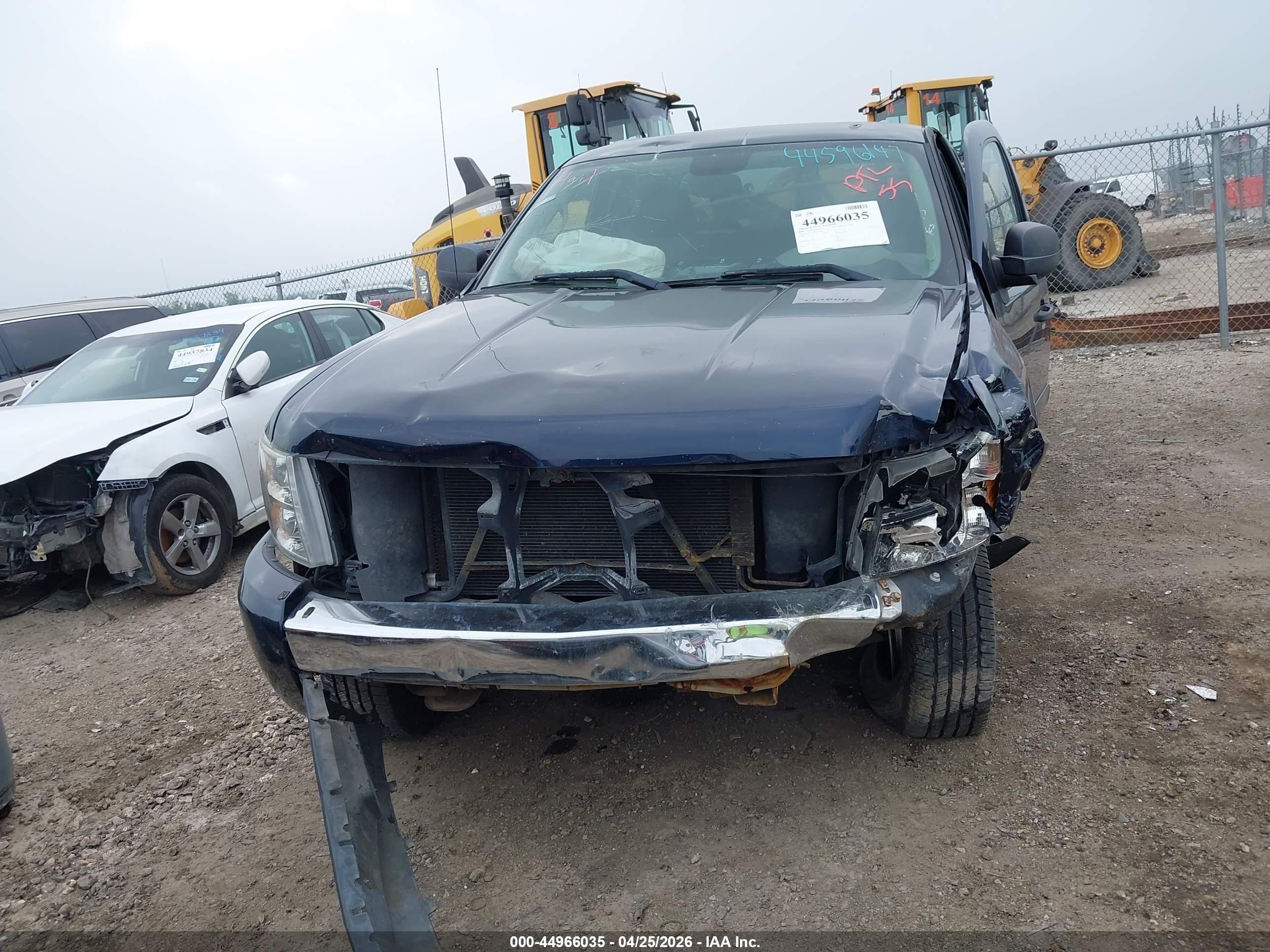 2008 Chevrolet Silverado 1500 Ls Blue vin: 3GCEC13C28G245088