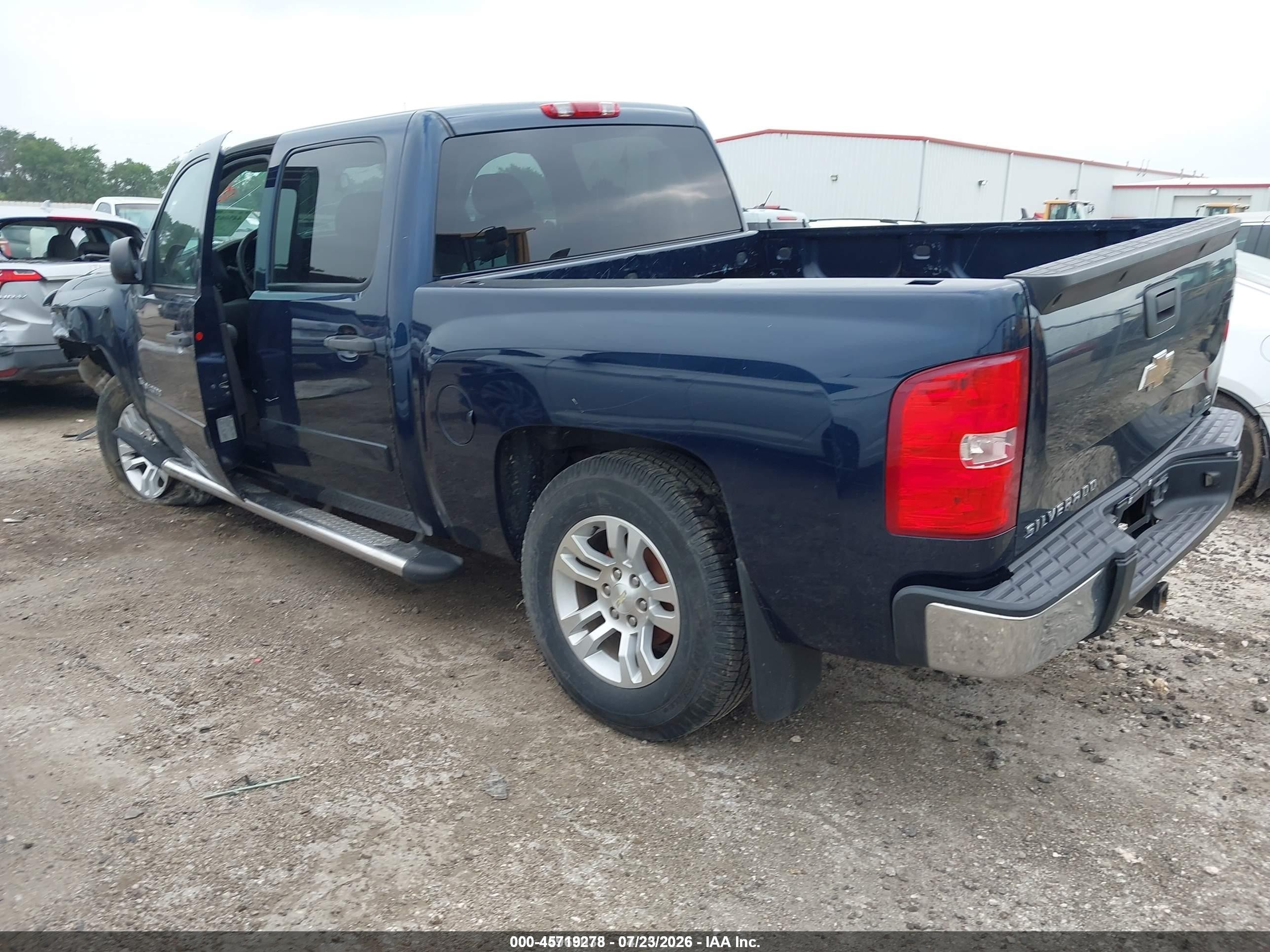 2008 Chevrolet Silverado 1500 Ls Синий vin: 3GCEC13C28G245088