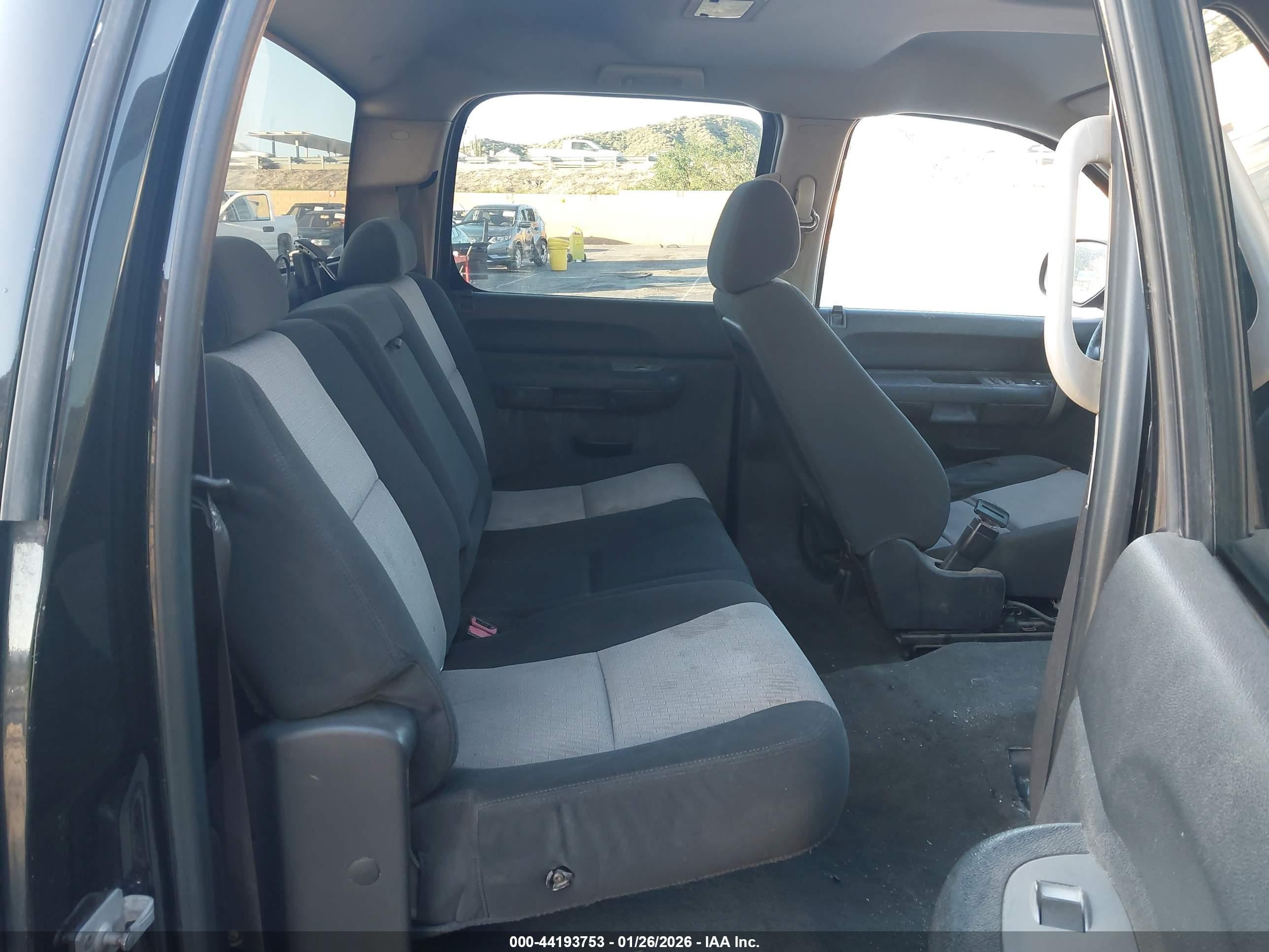 2009 Chevrolet Silverado 1500 Ls Black vin: 3GCEC13C29G114552