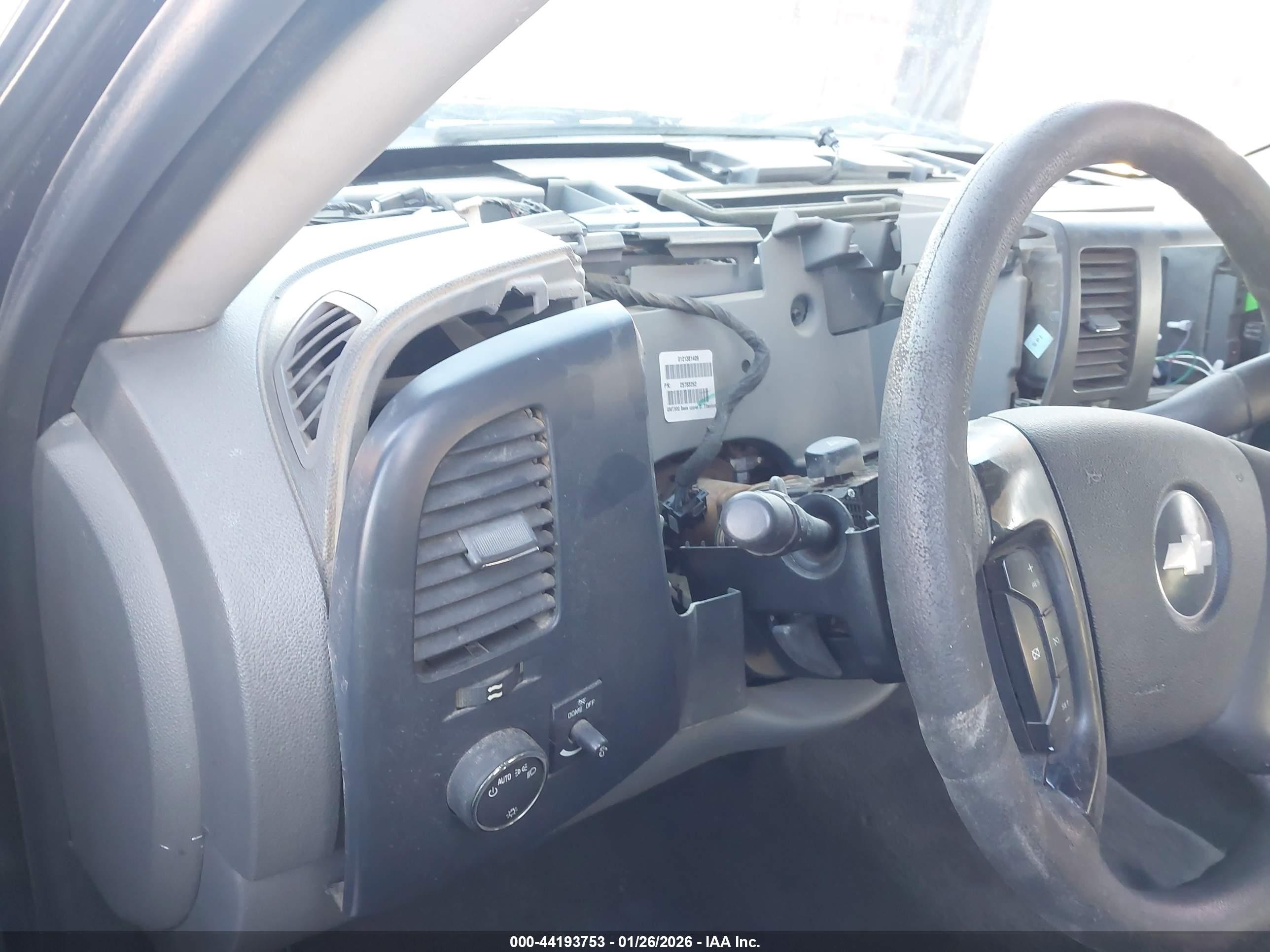 2009 Chevrolet Silverado 1500 Ls Black vin: 3GCEC13C29G114552