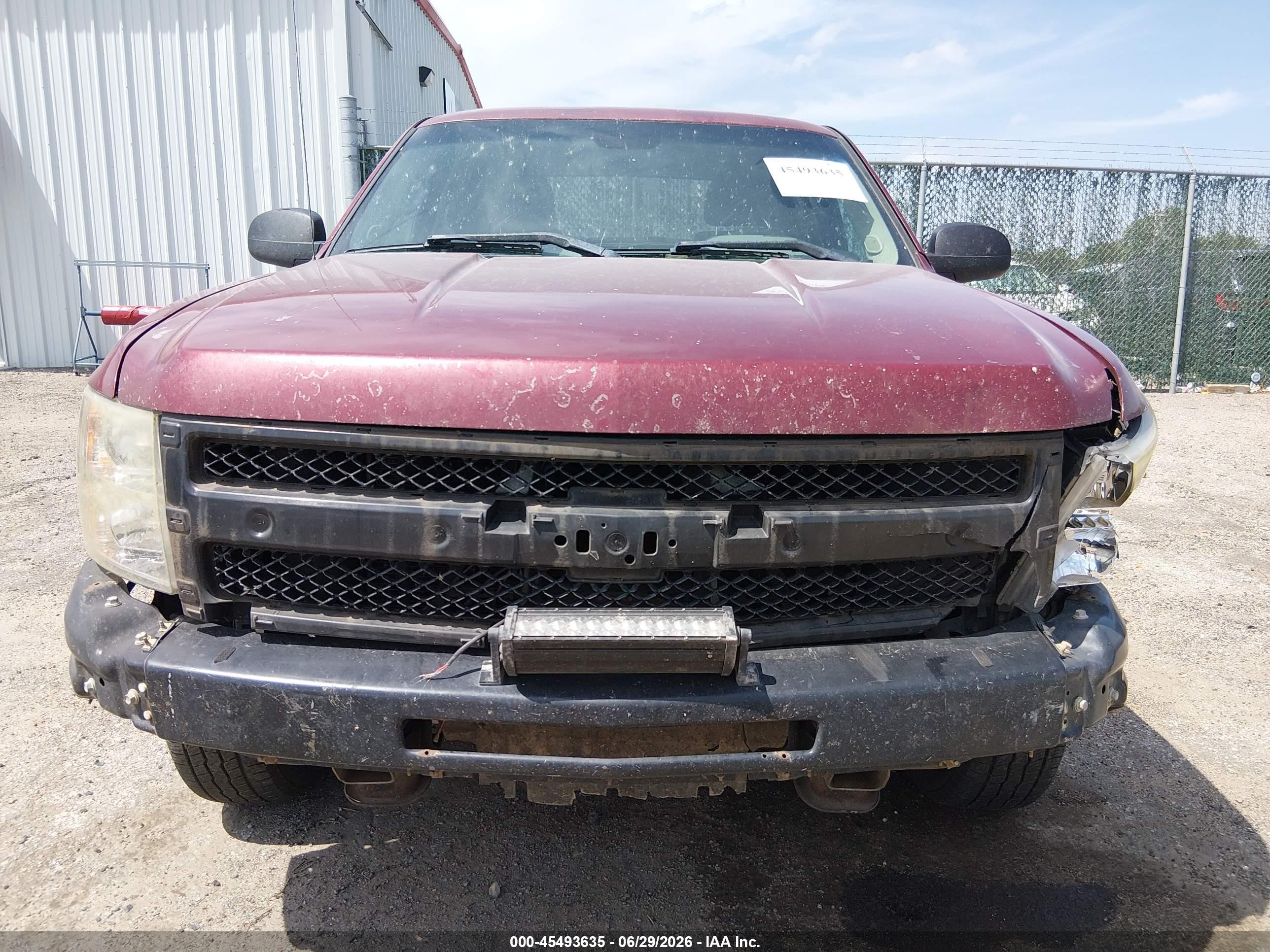 2009 Chevrolet Silverado 1500 Work Truck Maroon vin: 3GCEC13C39G215325