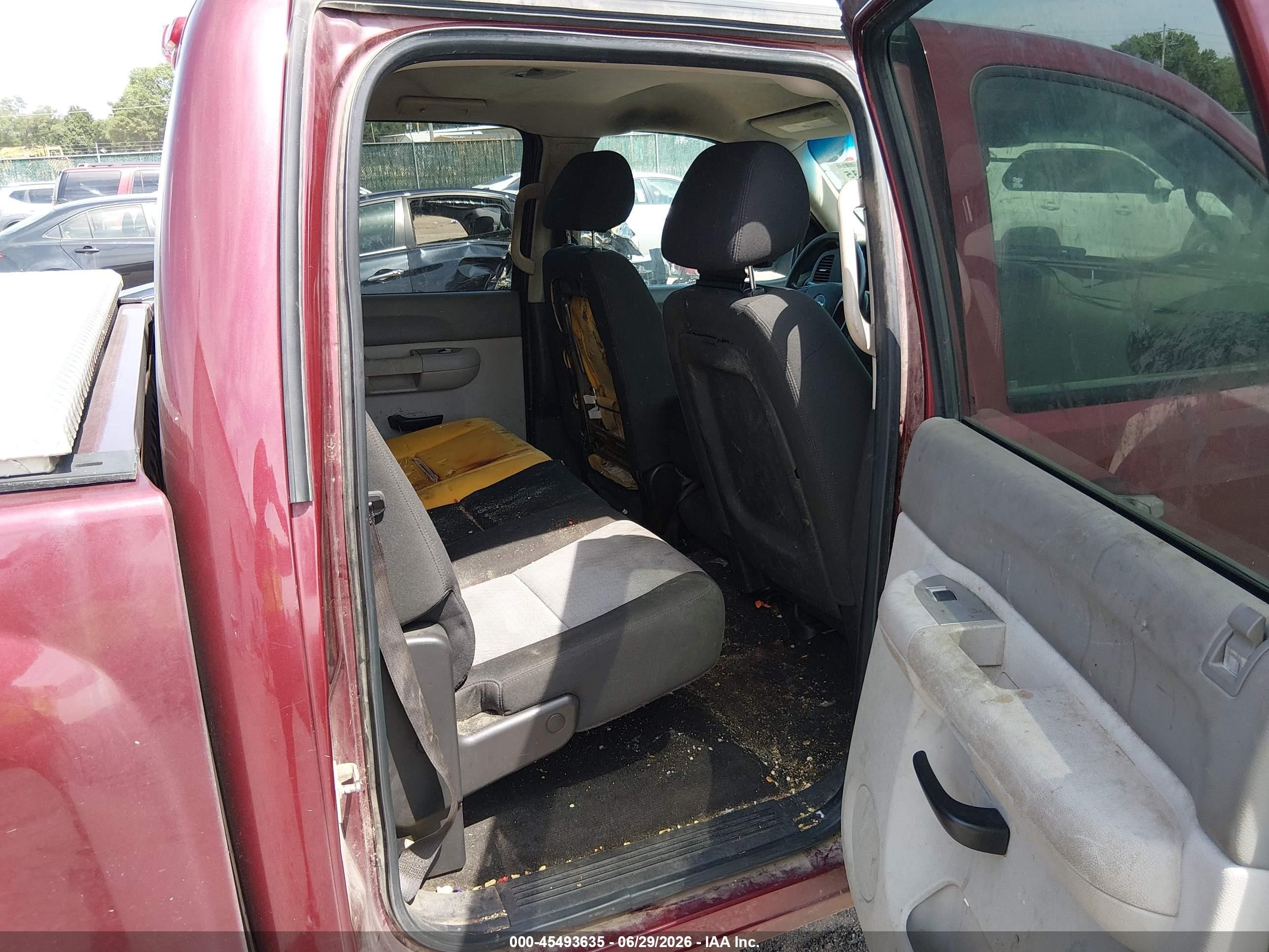 2009 Chevrolet Silverado 1500 Work Truck Maroon vin: 3GCEC13C39G215325