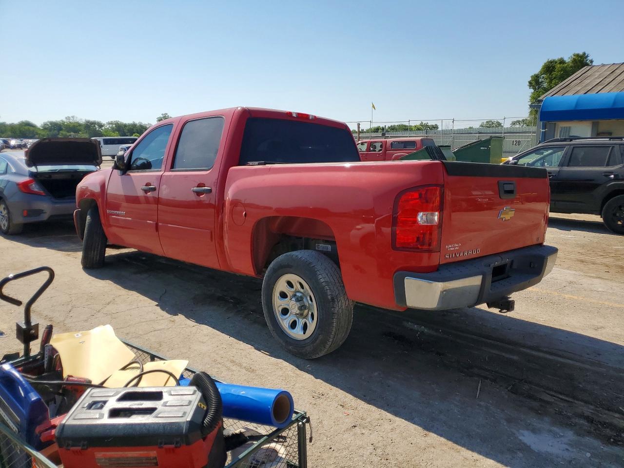 2008 Chevrolet Silverado C1500 Красный vin: 3GCEC13C48G124563