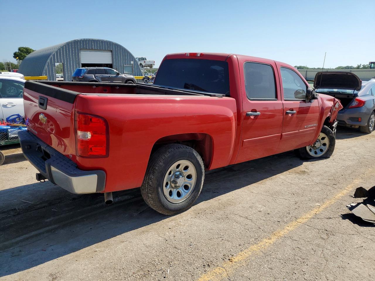 2008 Chevrolet Silverado C1500 Красный vin: 3GCEC13C48G124563