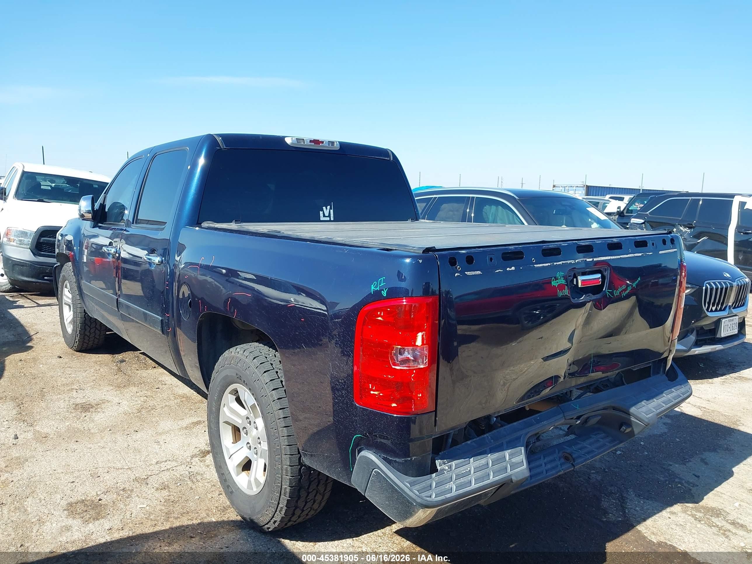 2008 Chevrolet Silverado 1500 Ls Navy vin: 3GCEC13C68G250553