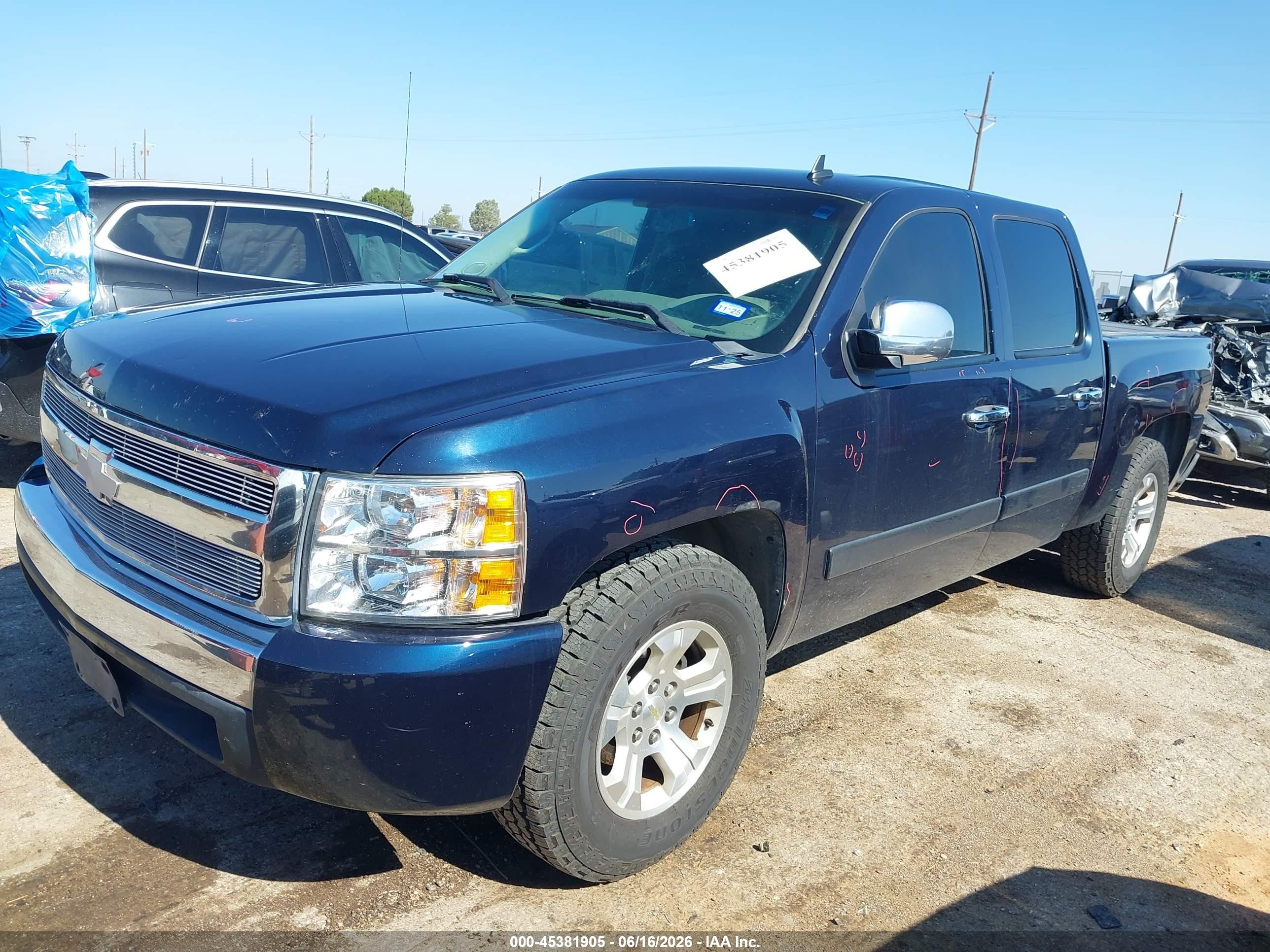 2008 Chevrolet Silverado 1500 Ls Navy vin: 3GCEC13C68G250553