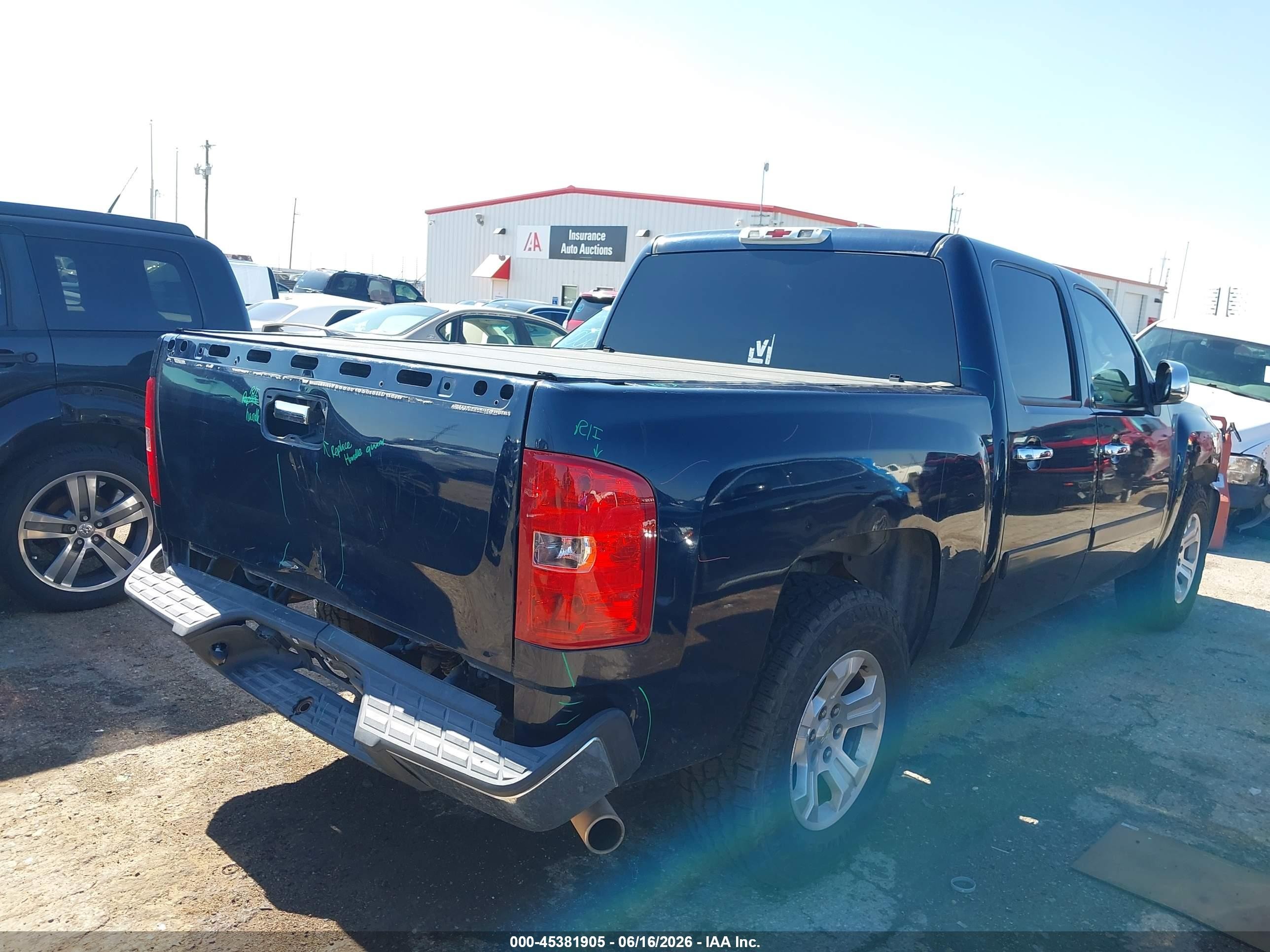 2008 Chevrolet Silverado 1500 Ls Navy vin: 3GCEC13C68G250553