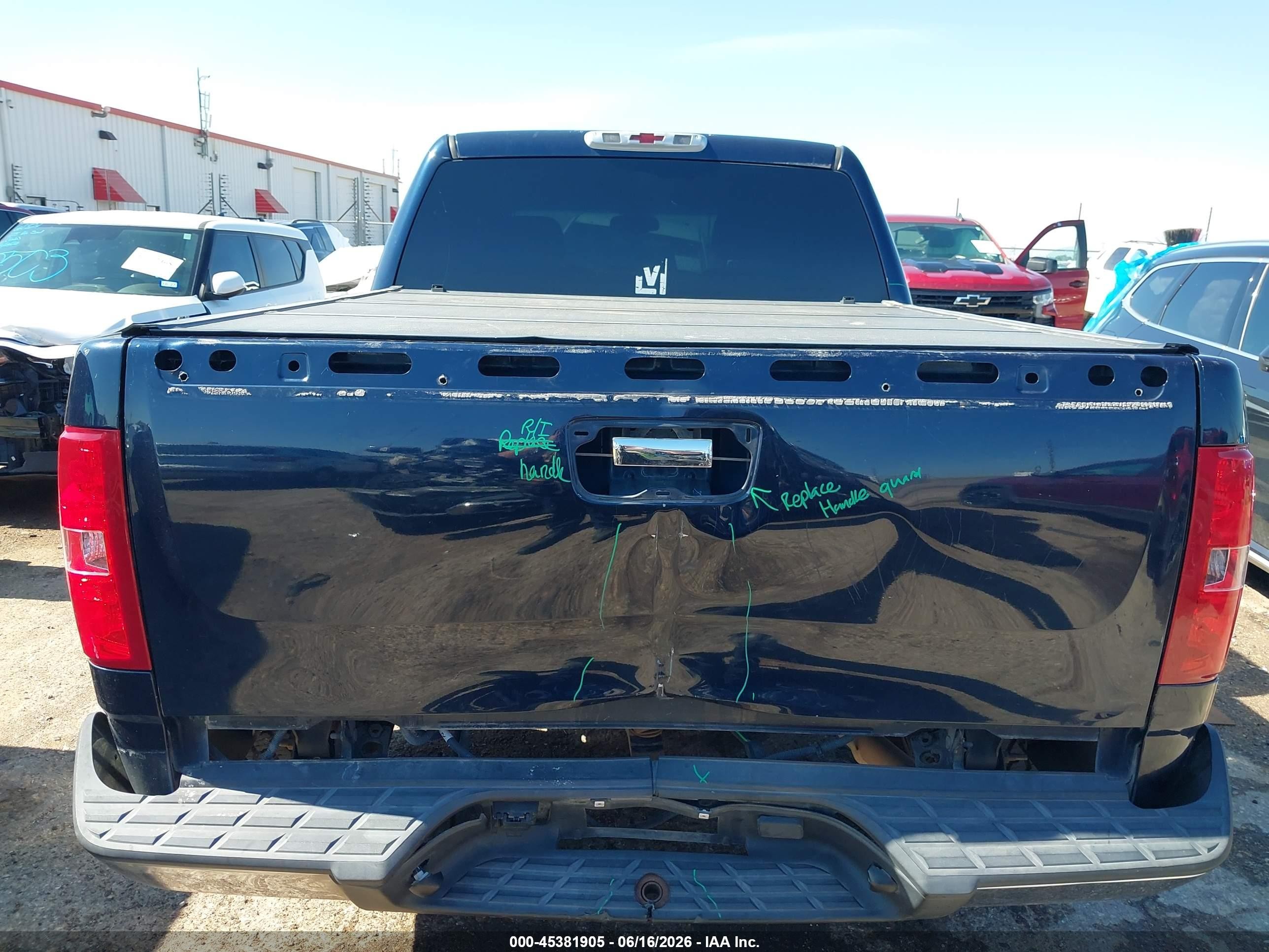 2008 Chevrolet Silverado 1500 Ls Navy vin: 3GCEC13C68G250553