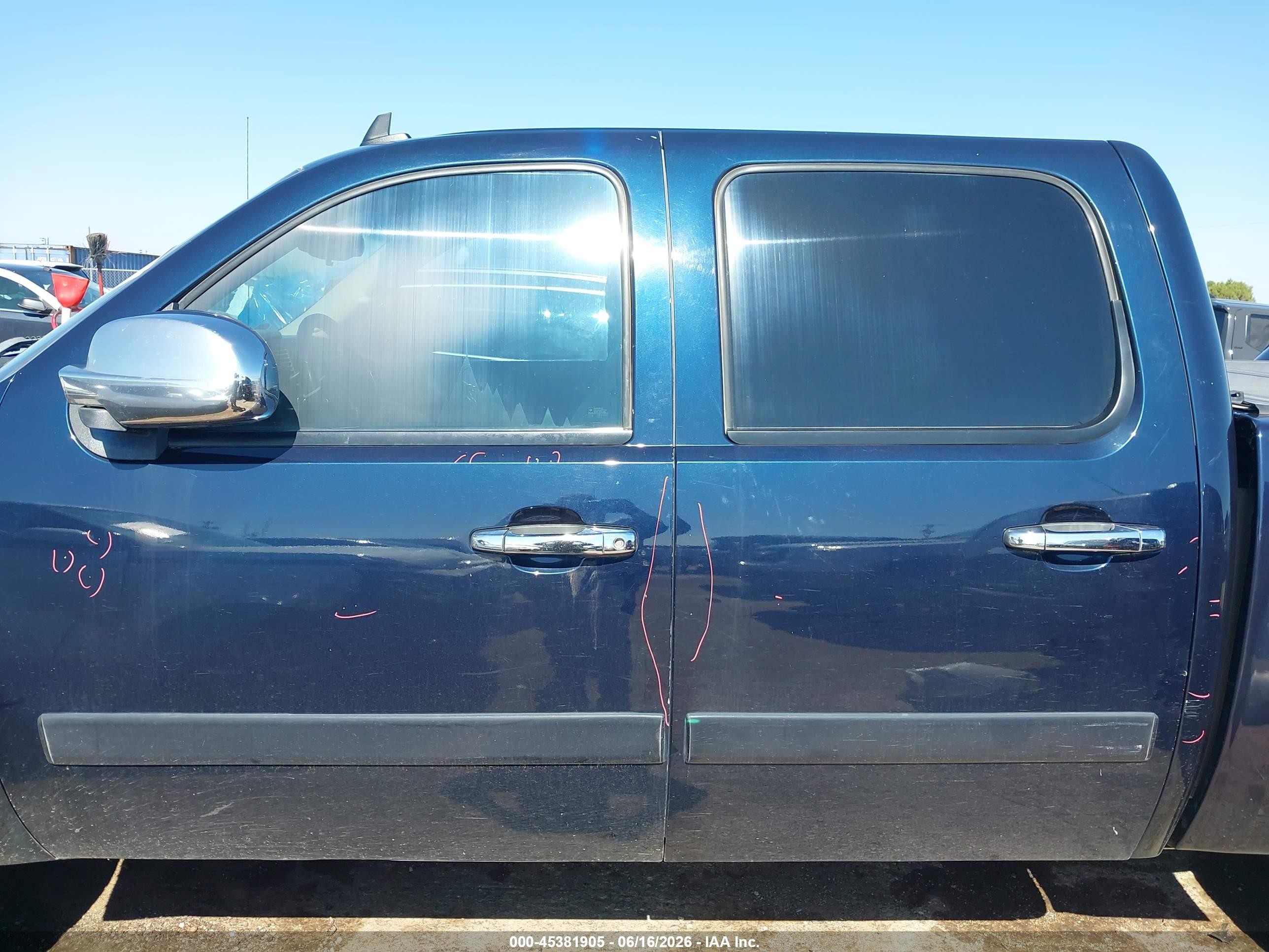 2008 Chevrolet Silverado 1500 Ls Navy vin: 3GCEC13C68G250553