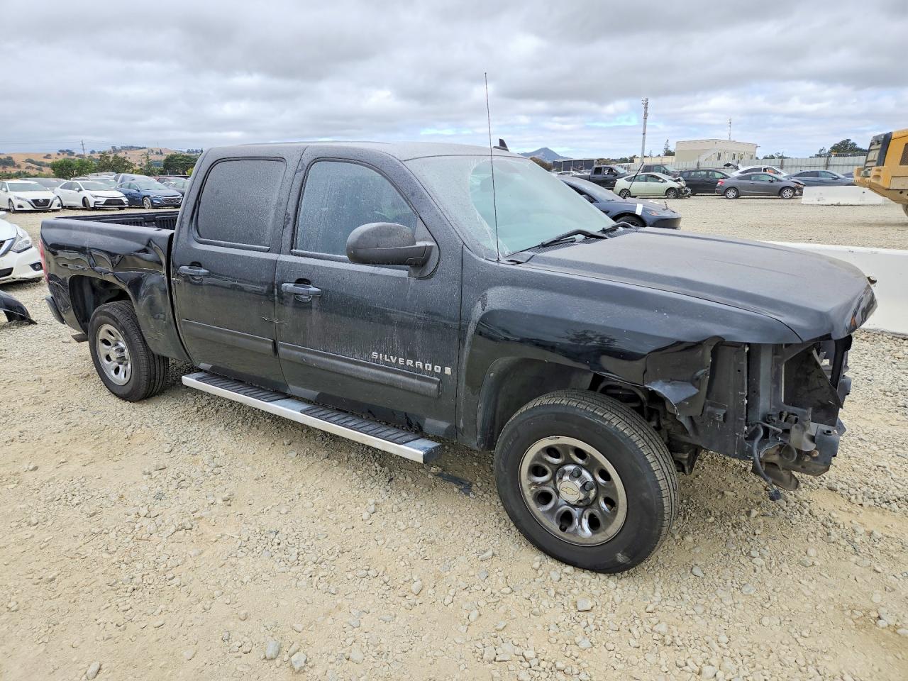 2009 Chevrolet Silverado C1500 Black vin: 3GCEC13C69G230174
