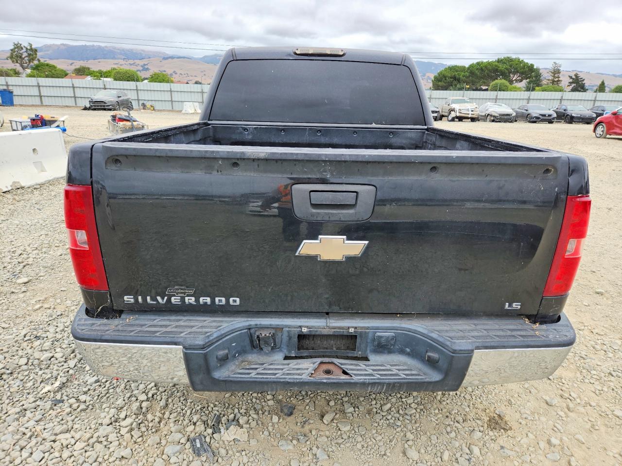 2009 Chevrolet Silverado C1500 Black vin: 3GCEC13C69G230174
