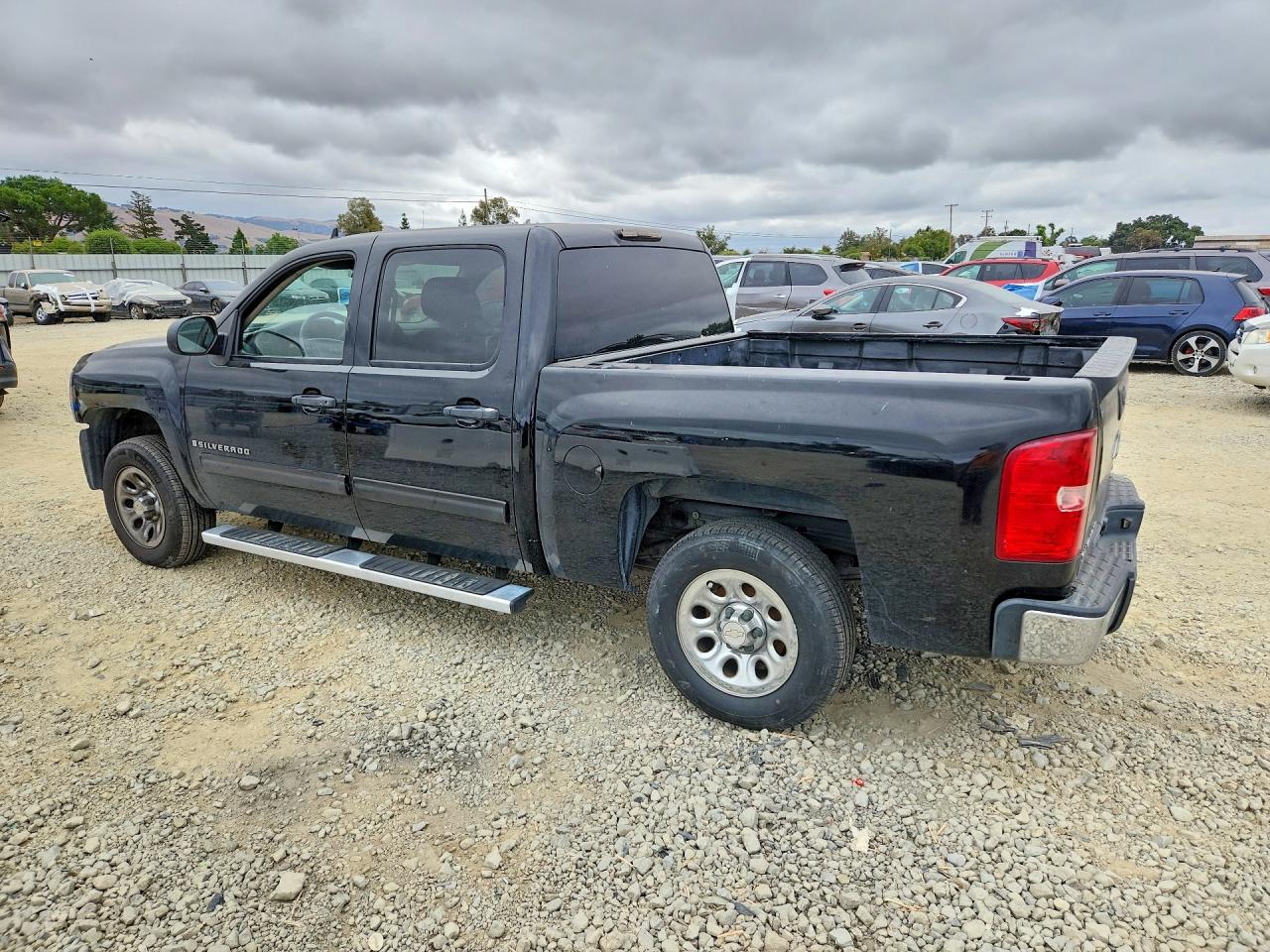 2009 Chevrolet Silverado C1500 Black vin: 3GCEC13C69G230174