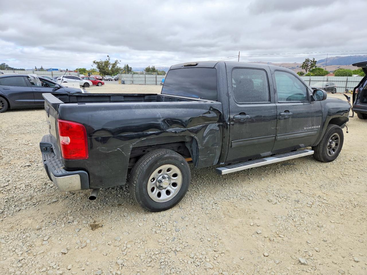 2009 Chevrolet Silverado C1500 Black vin: 3GCEC13C69G230174