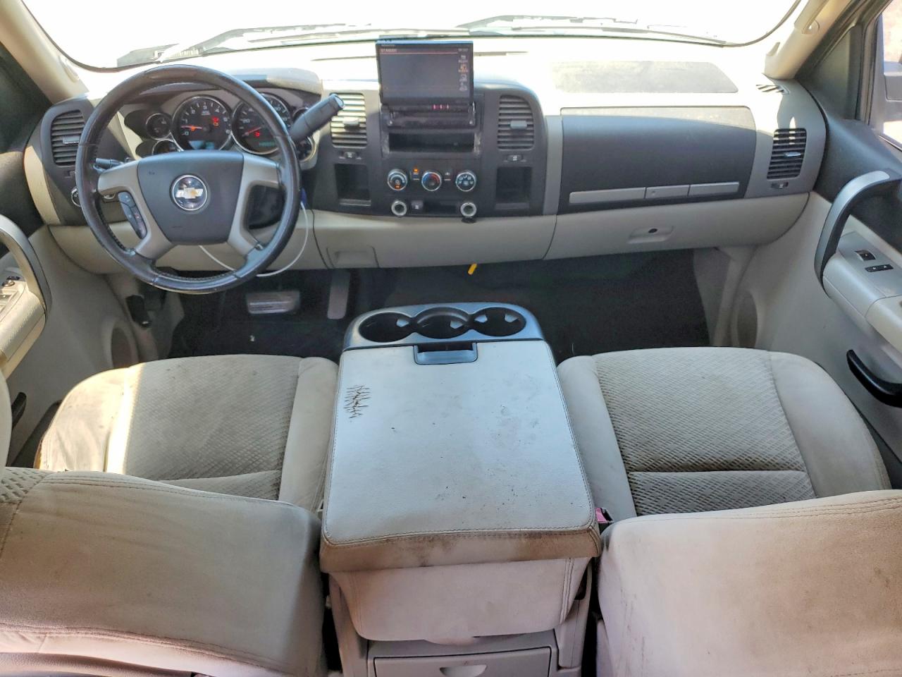 2007 Chevrolet Silverado C1500 Crew Cab Tan vin: 3GCEC13C77G511168
