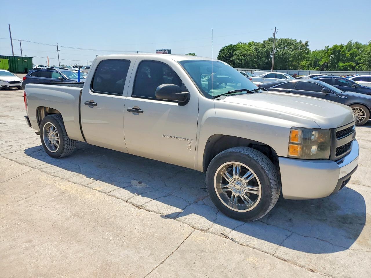 2007 Chevrolet Silverado C1500 Crew Cab Tan vin: 3GCEC13C77G511168